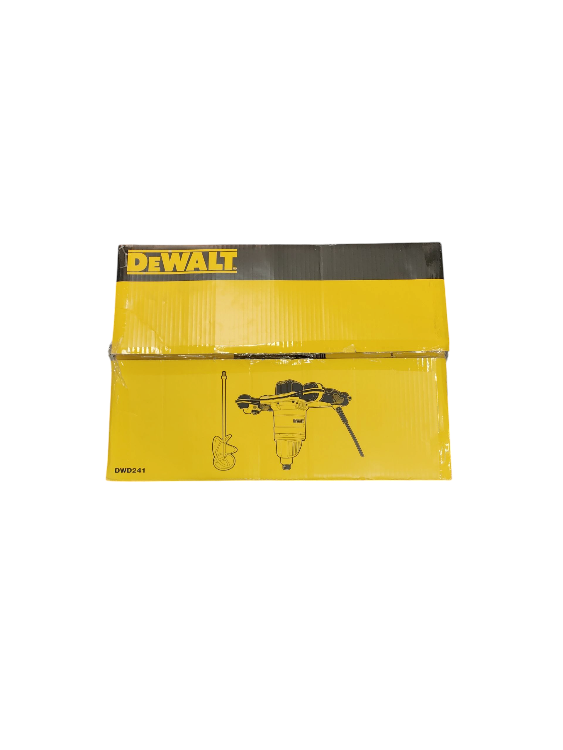 Product photo for DeWalt DWD241 plasterers mixer drill 240v + 160mm paddle (Brand new)