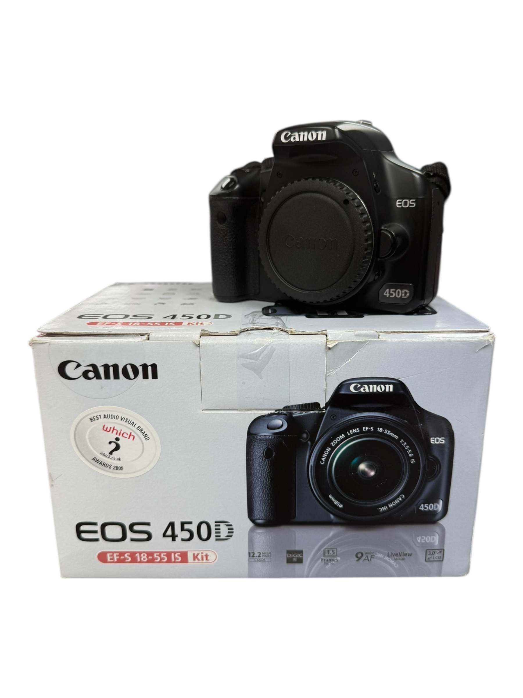 Product photo for Canon EOS 450D EF-S 18-55mm IS Kit