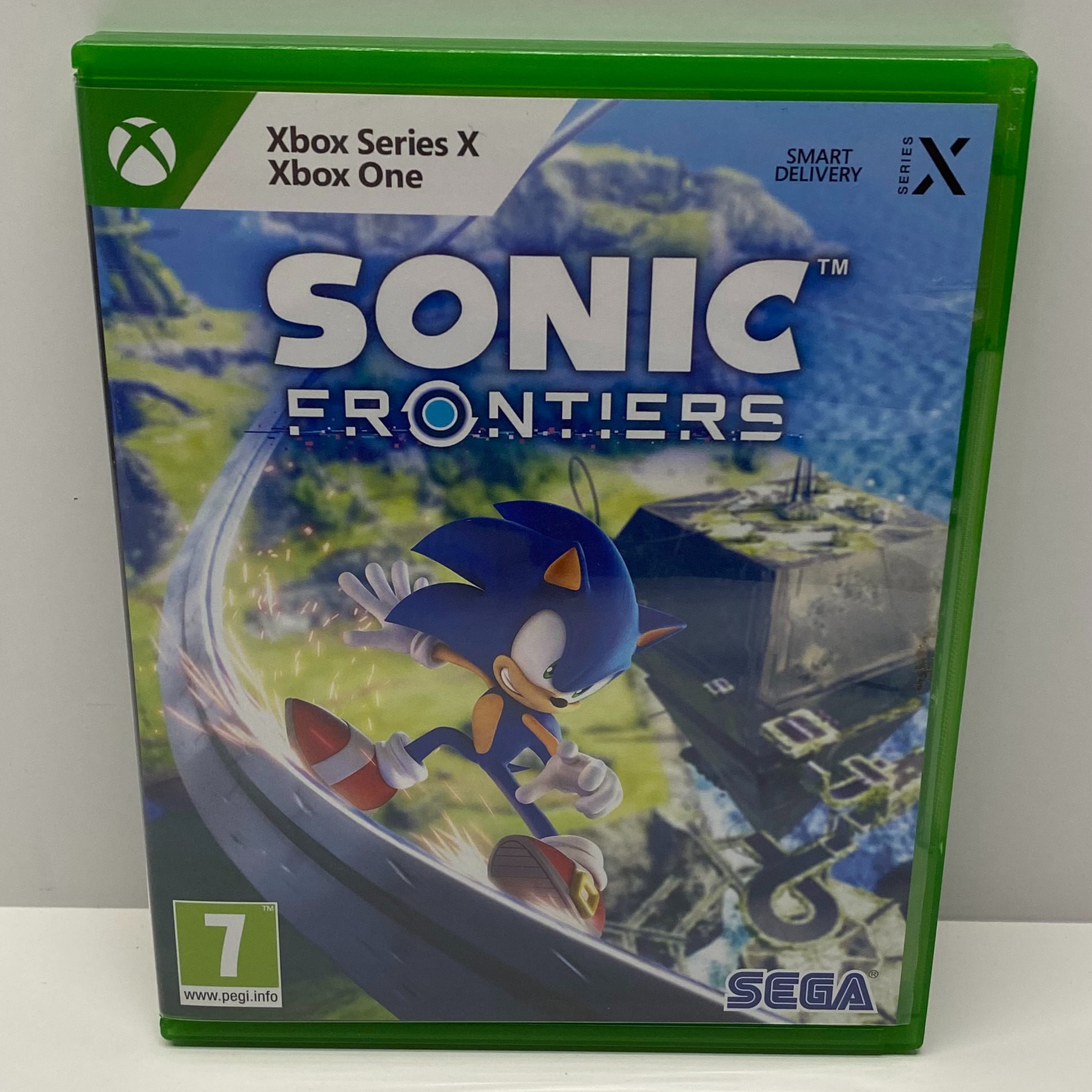Product photo for Sonic Frontiers for Microsoft Xbox Series X/ One