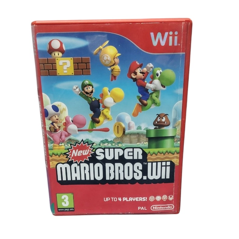 Product photo for New Super Mario Bros Nintendo Wii
