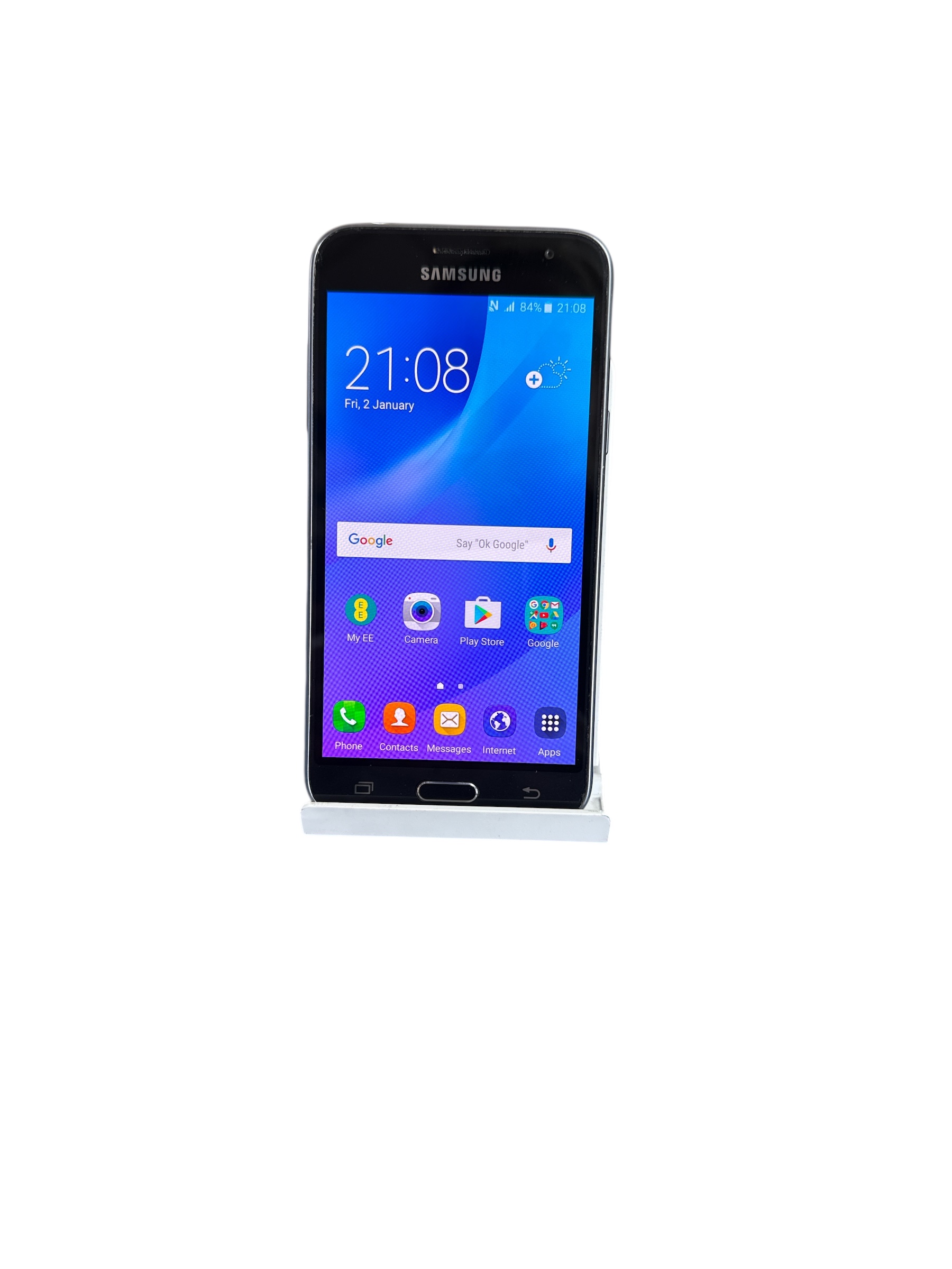 Product photo for Samsung Galaxy J3 (2016) 8GB - Black Unlocked With Box No Charger Used