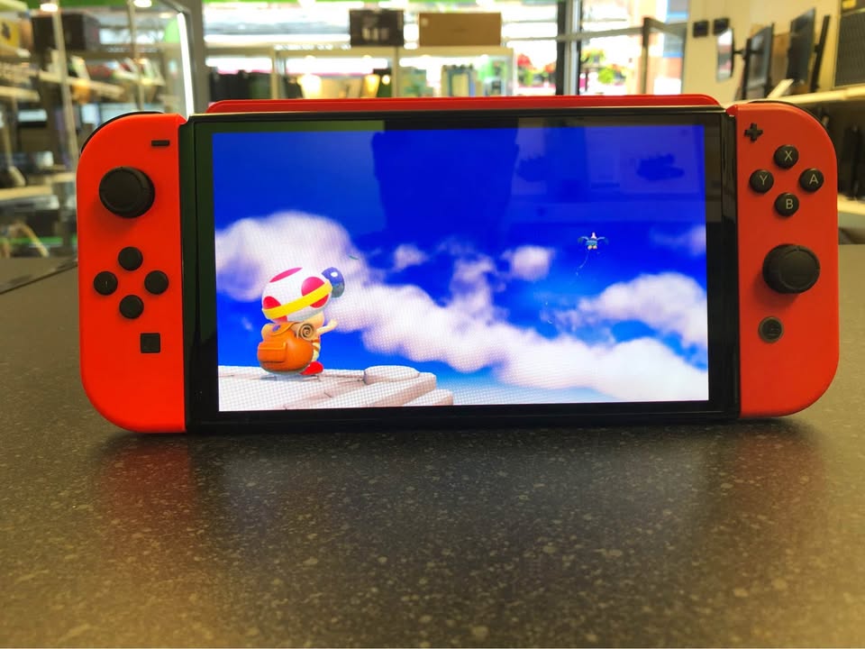 Product photo for Nintendo Switch OLED Mario Red Edition