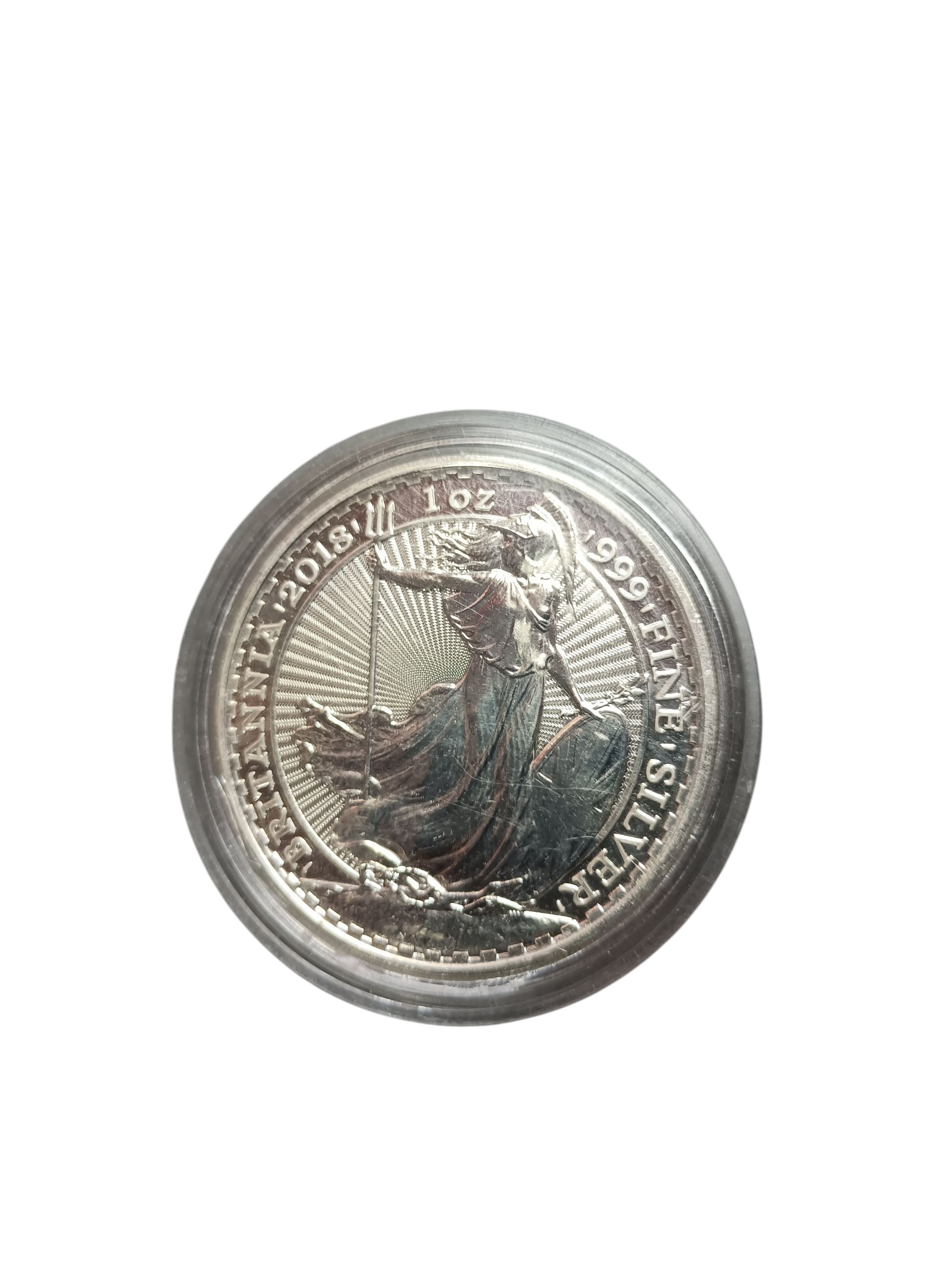 Product photo for 2020 Silver Britannia Coin 1 Oz Fine