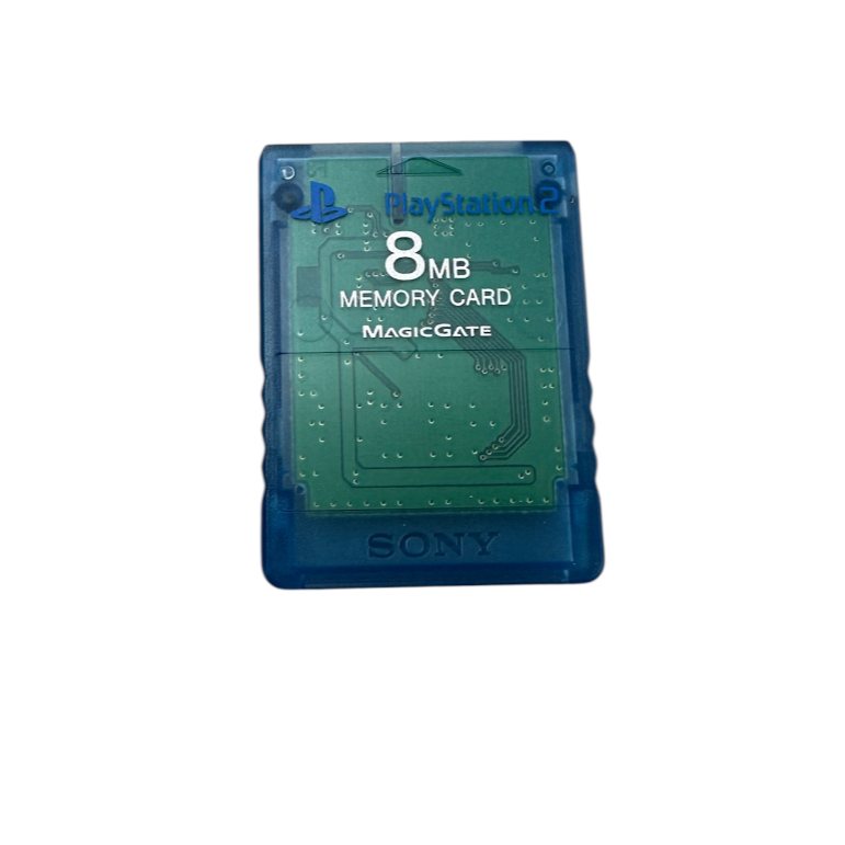 Product photo for Ps2 Memory card - Blue