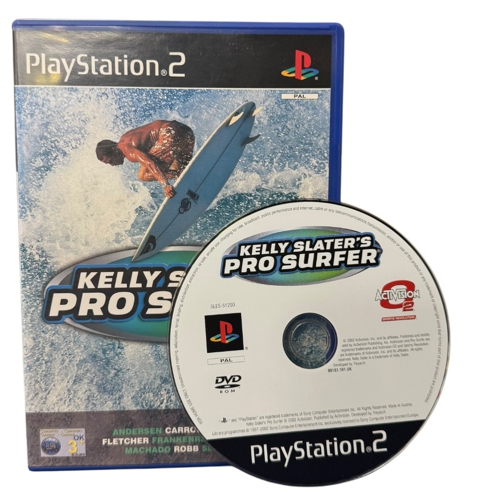 Product photo for Kelly Slater's Pro Surfer PS2 Game
