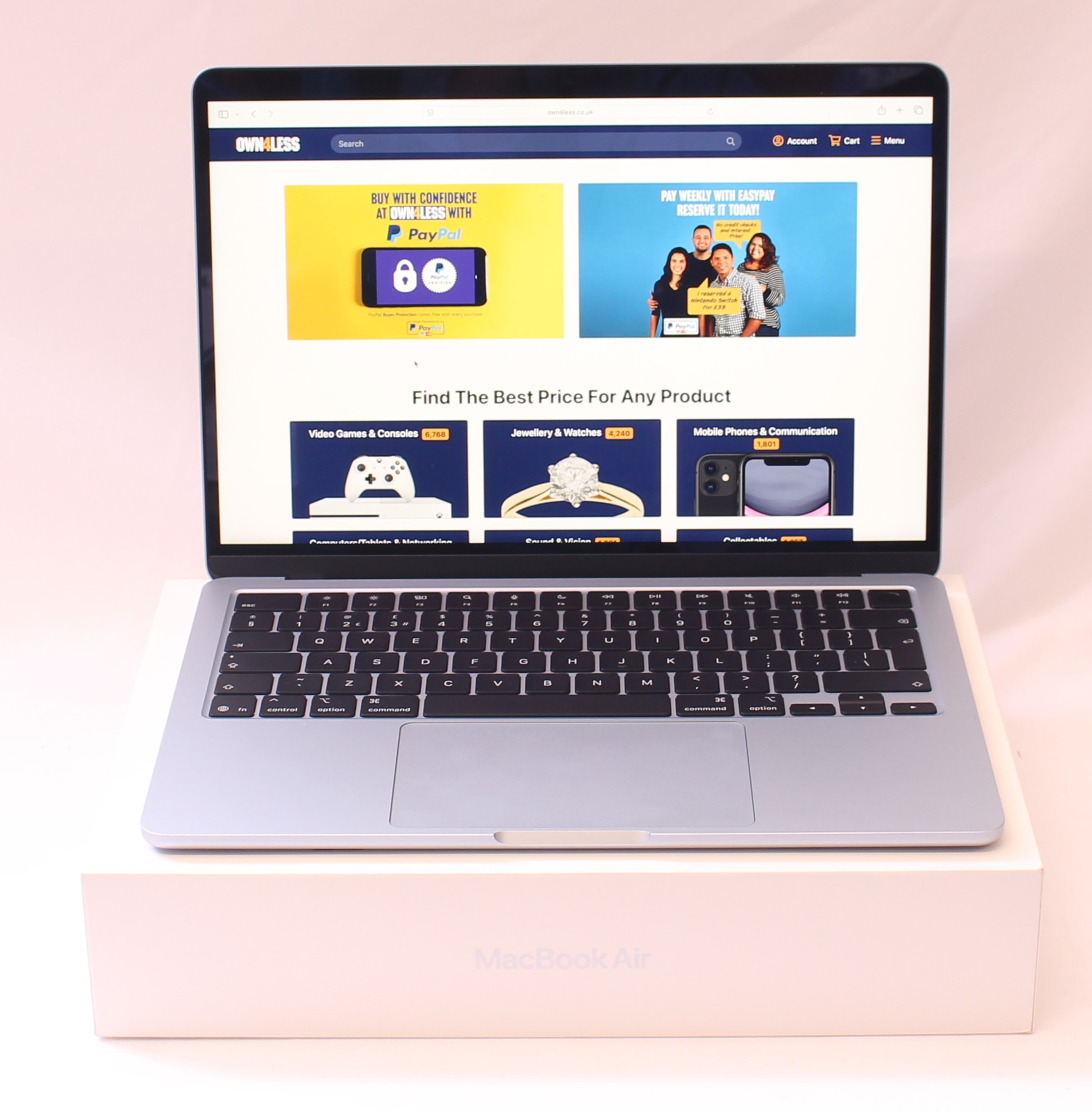 Product photo for Apple MacBook Air (2025) 13