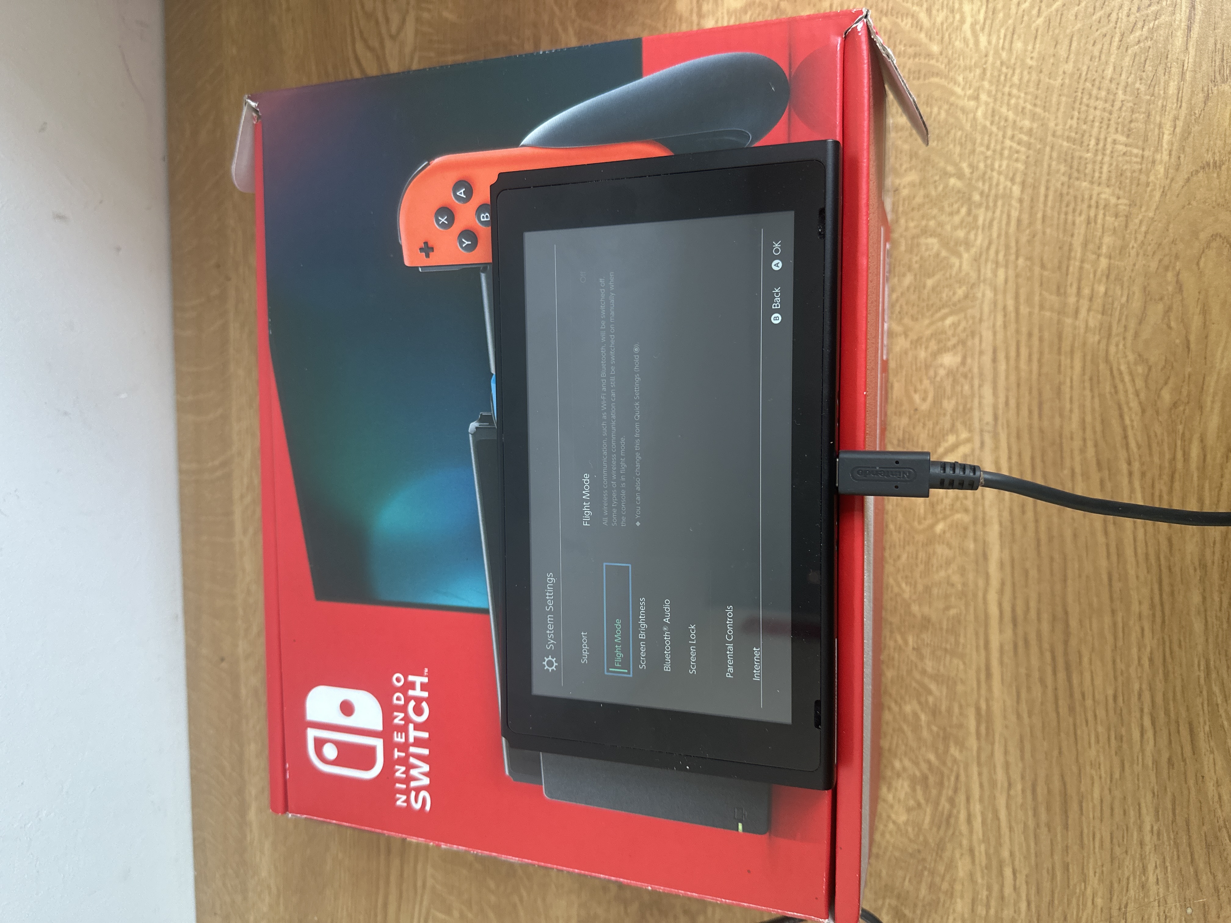Product photo for Nintendo  Nintendo switch console boxed