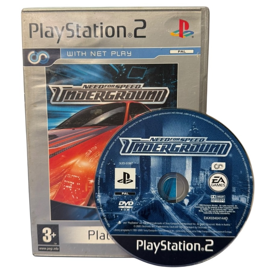 Product photo for Need For Speed - Under Ground PS2 Game
