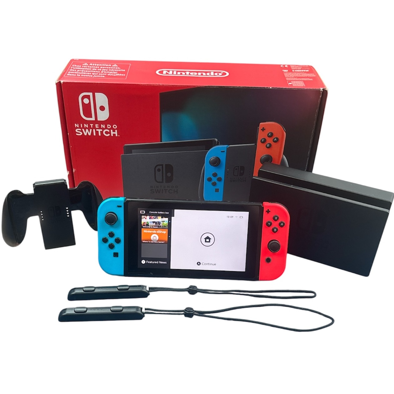 Product photo for Nintendo Switch Neon (32GB) Boxed