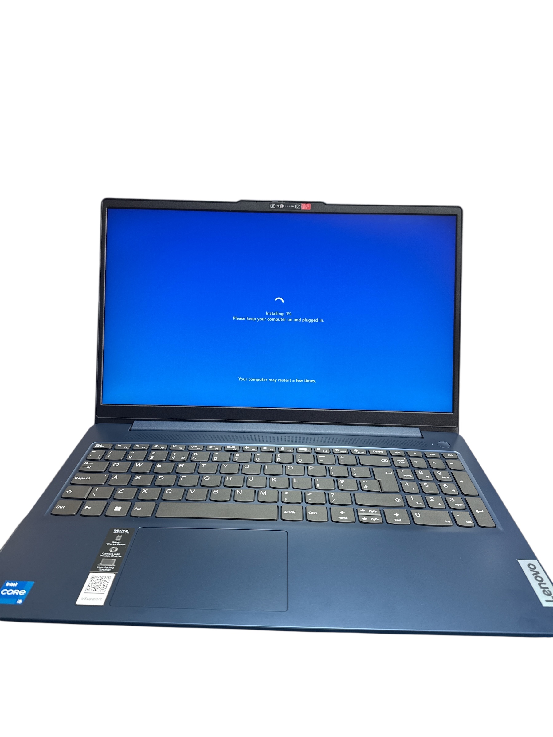 Product photo for Lenovo IdeaPad 3i – Intel Core i5-12450H 8GB RAM 256GB SSD 15.6
