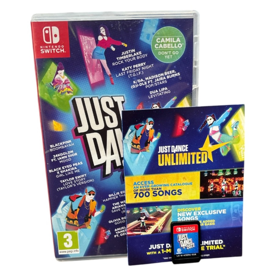 Product photo for Just Dance 2022 - Nintendo Switch Game
