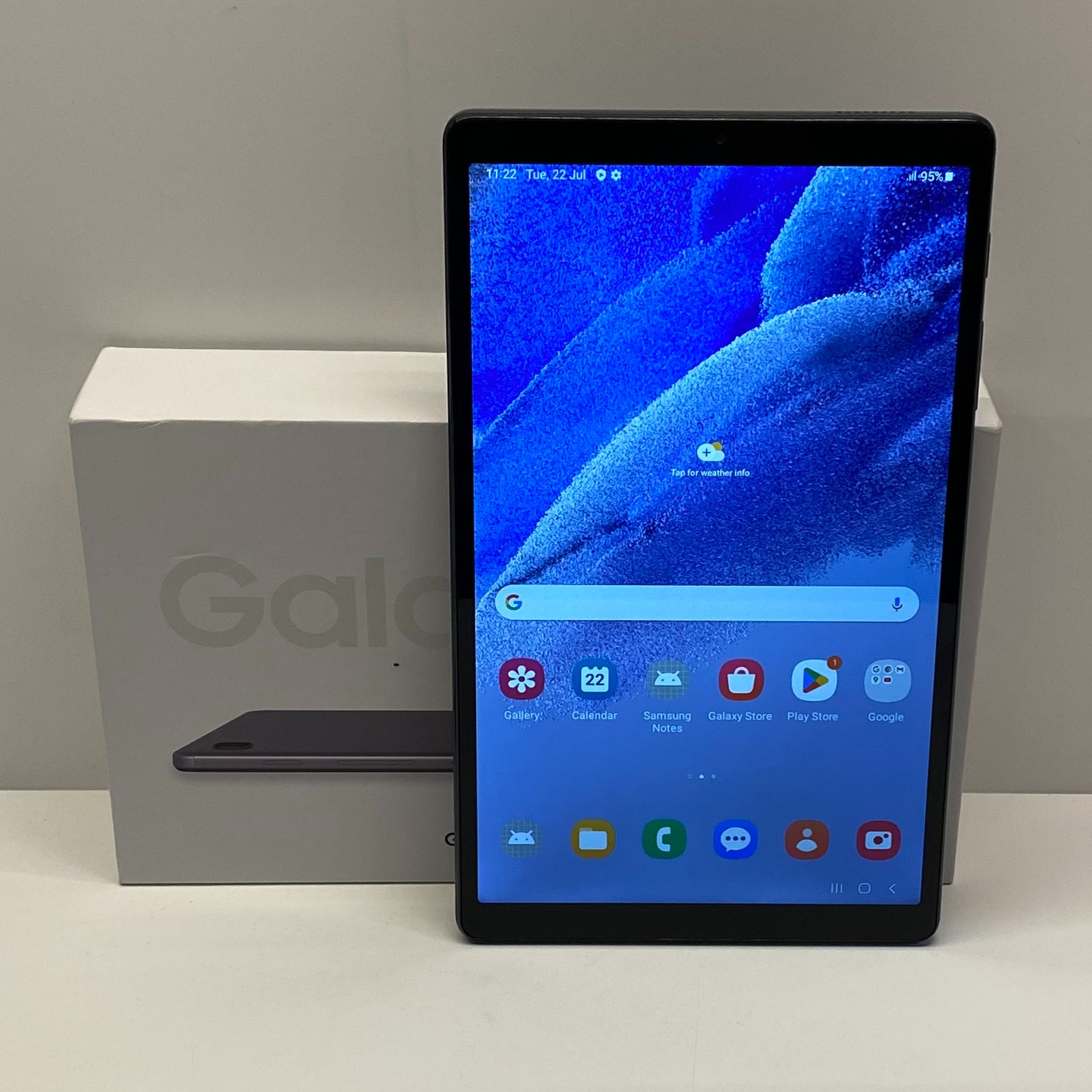 Product photo for Samsung Galaxy Tab A7 Lite Model SM-T225 32GB WiFi & Unlocked Boxed