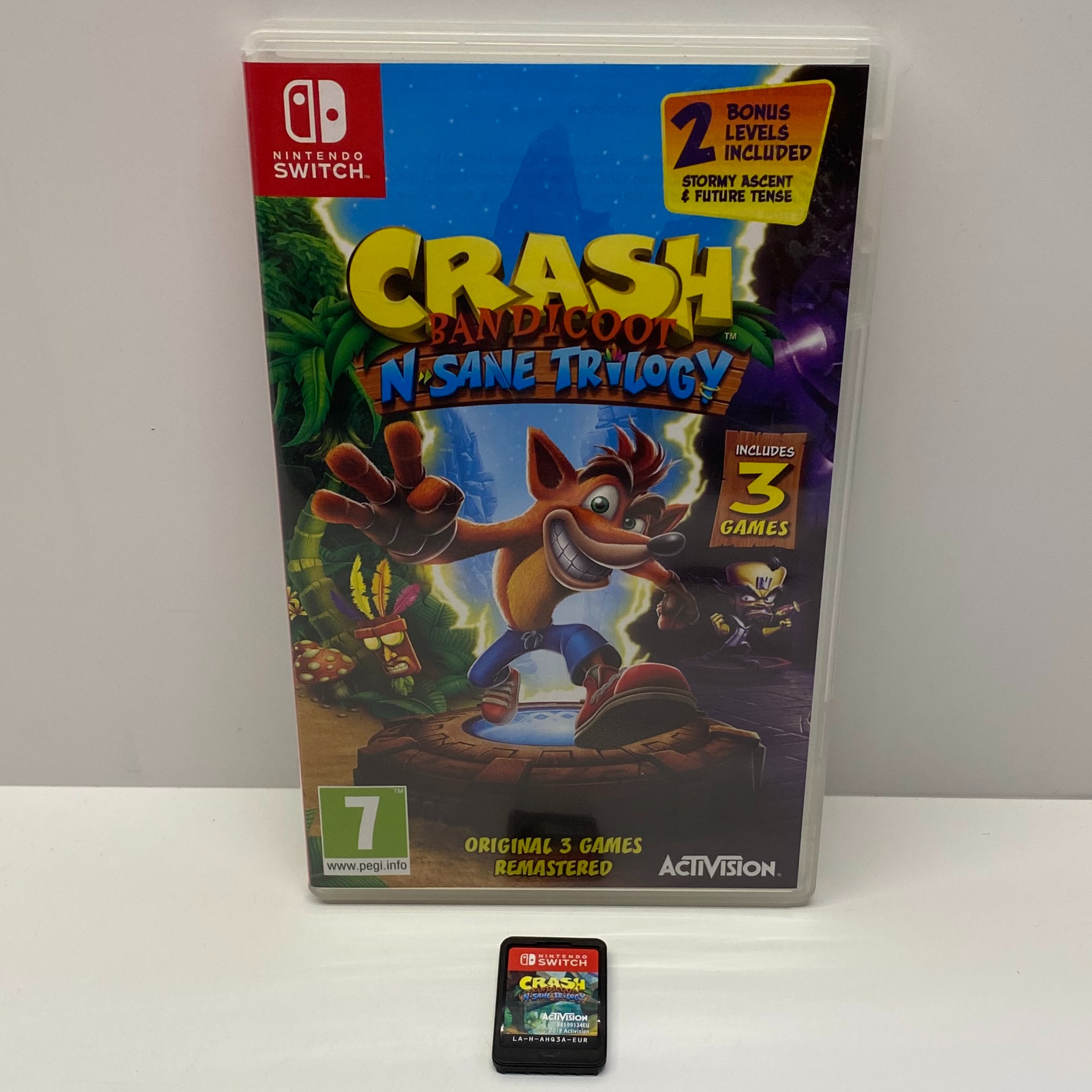 Product photo for Crash Bandicoot N Sane Trilogy for Nintendo Switch