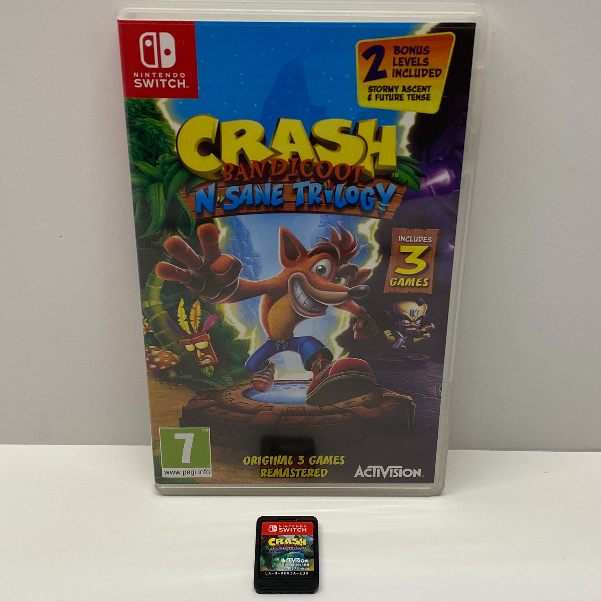 Product photo for Crash Bandicoot N Sane Trilogy for Nintendo Switch
