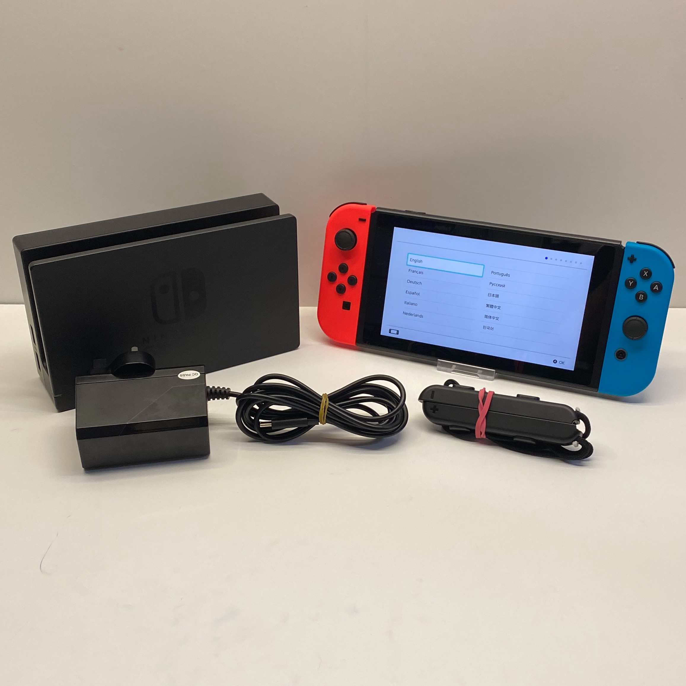 Product photo for Nintendo Switch Console with Neon Red/ Blue Joy Cons 32GB