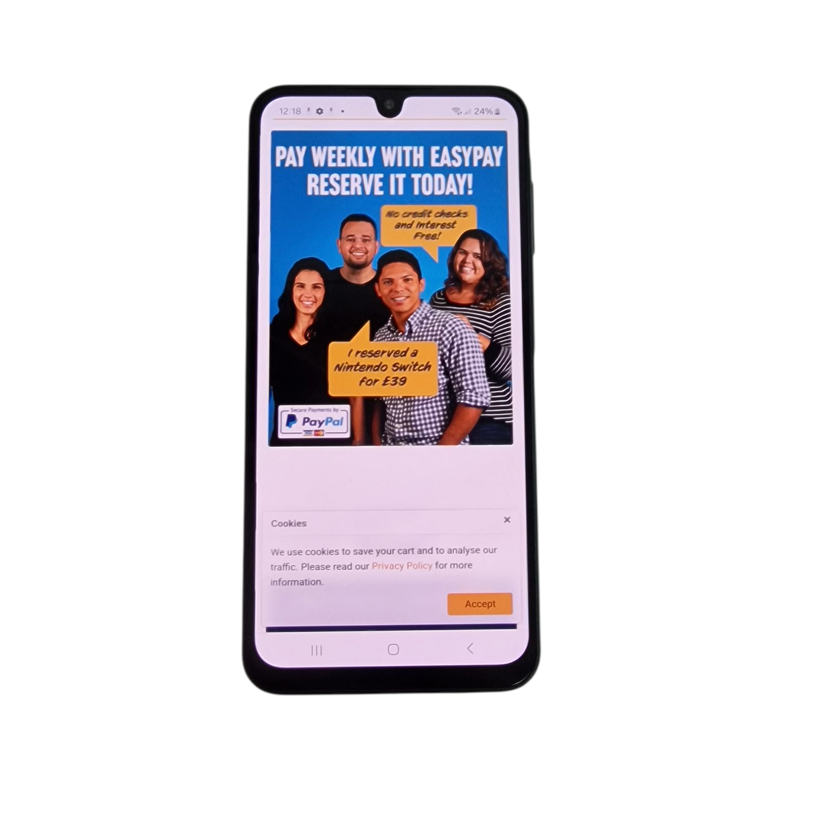 Product photo for Samsung Galaxy A16 128GB