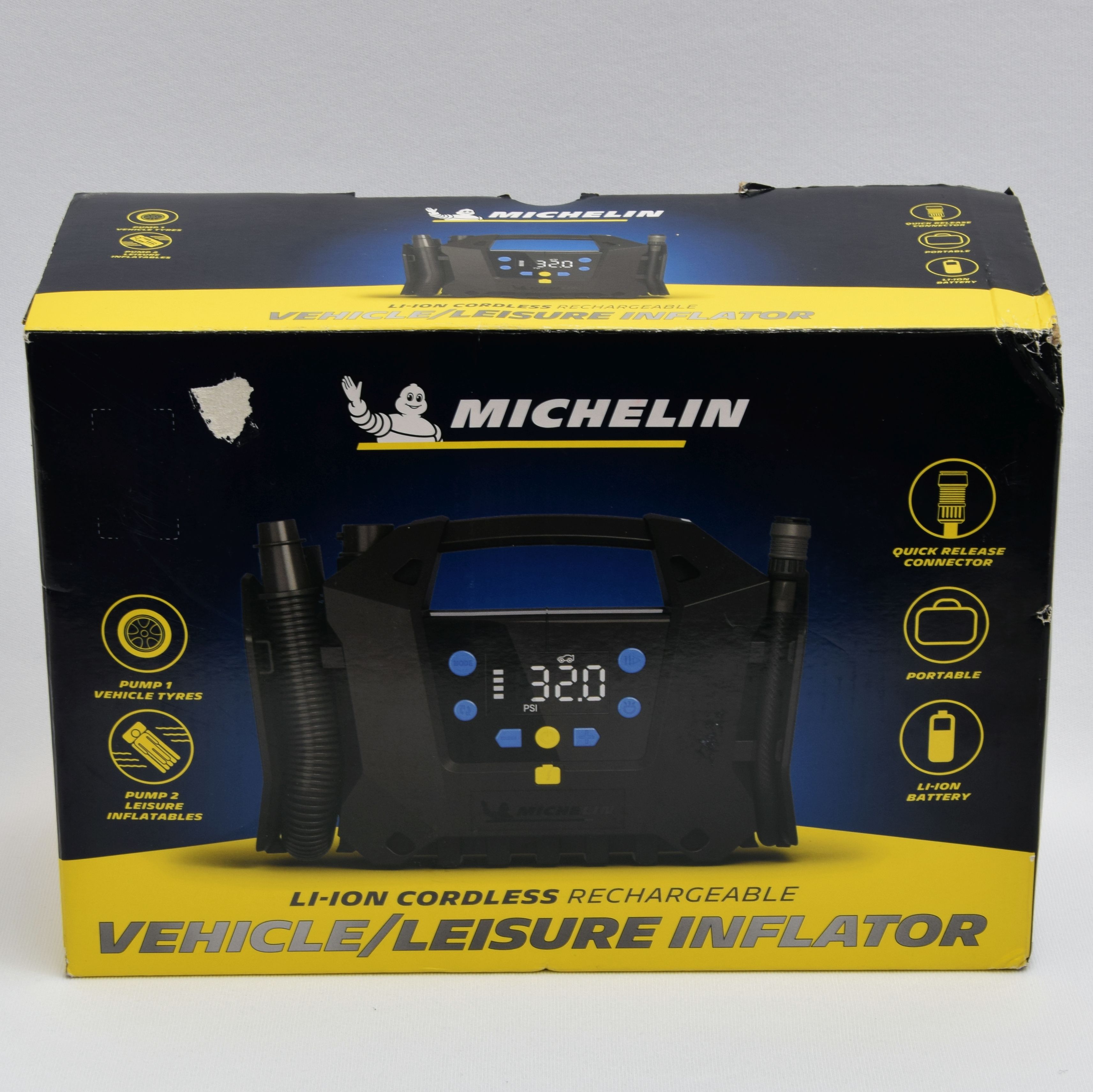 Product photo for Michelin Cordless Tyre/Leisure Inflator