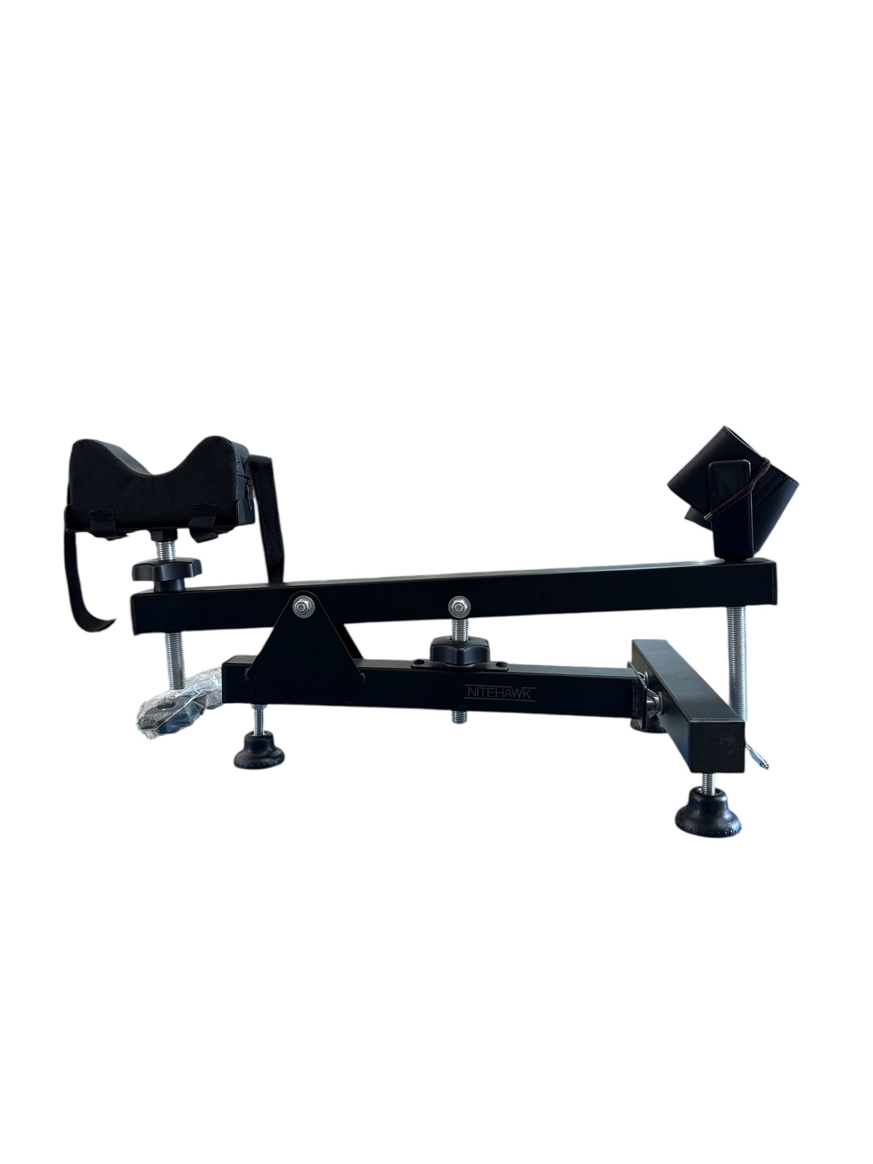 Product photo for Nitehawk Rifle Bench Shooting Rest – Open Box Complete & Adjustable Stand
