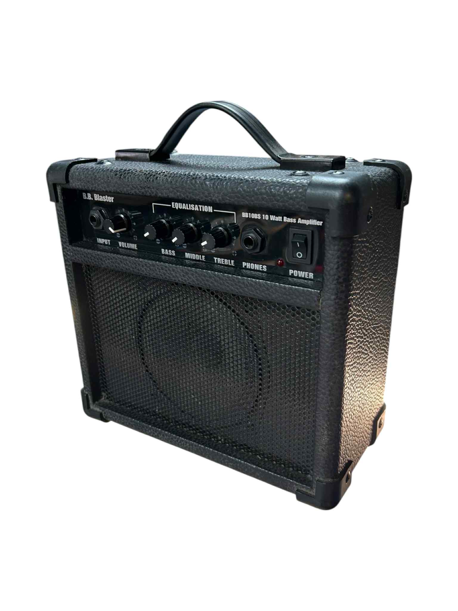 Product photo for B.B.Blaster BB10BS 10 Watt Electric Bass/Guitar Amplifier