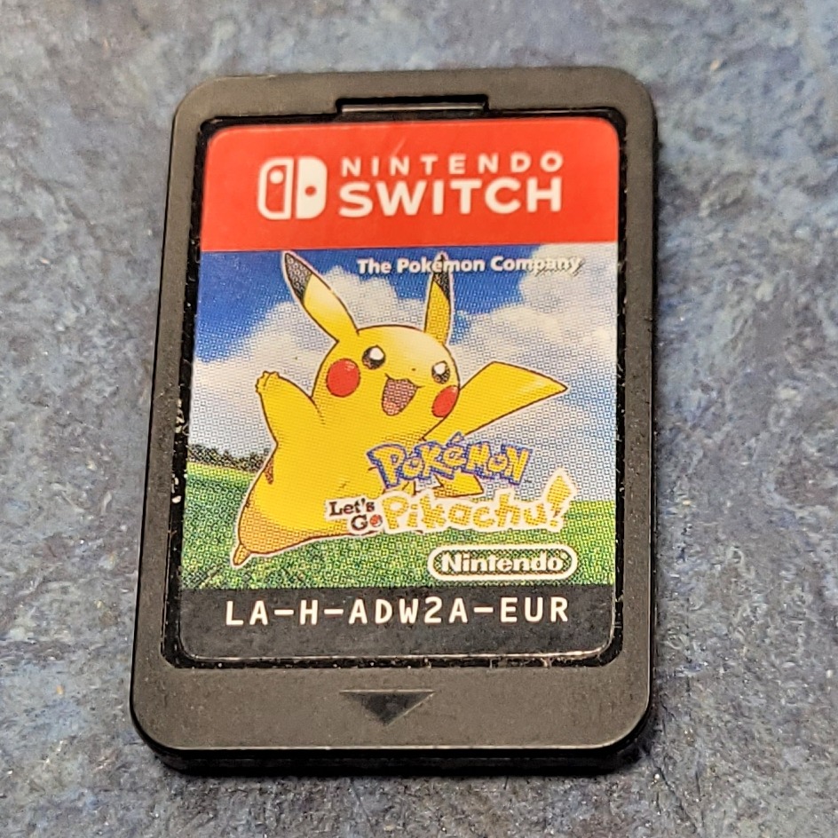 Product photo for Nintendo Switch Nintendo Switch Game Only: Pokemon Lets Go Pikachu