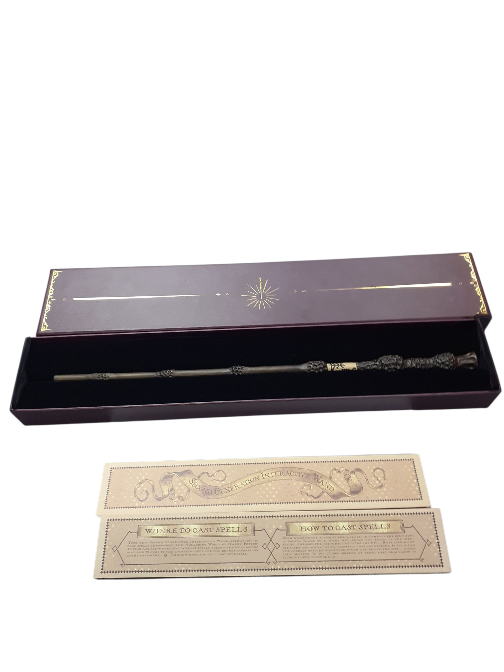 Product photo for Professor Dumbledore 2nd Generation Interactive Wand