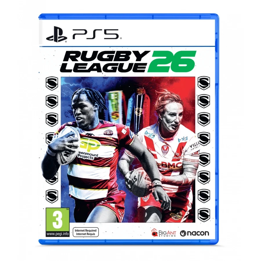 Product photo for PlayStation Rugby League 26 5 PS5 Video Game - NEW