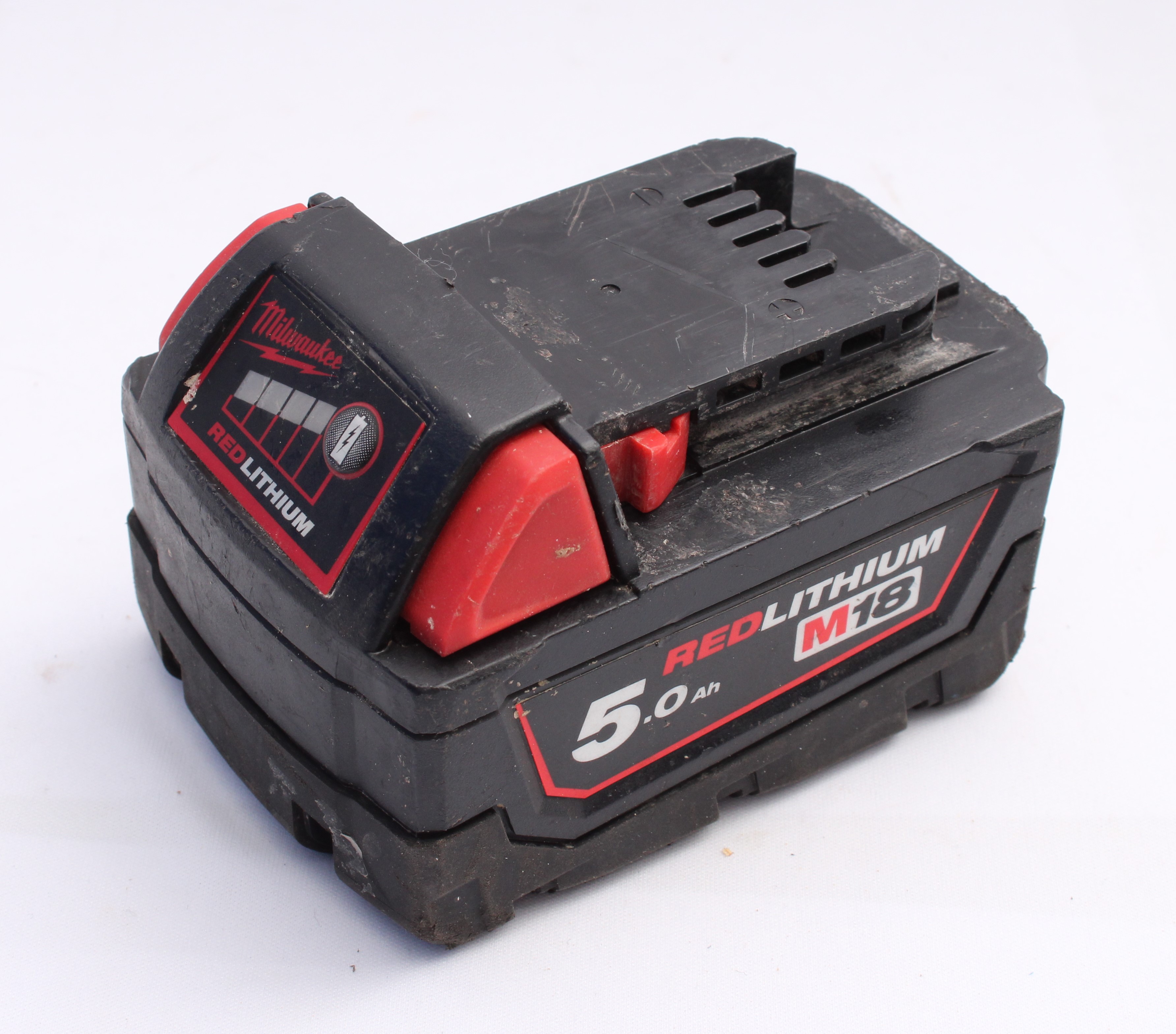 Product photo for Milwaukee M18 BG 18V 5.0Ah Red Lithium Battery (U)