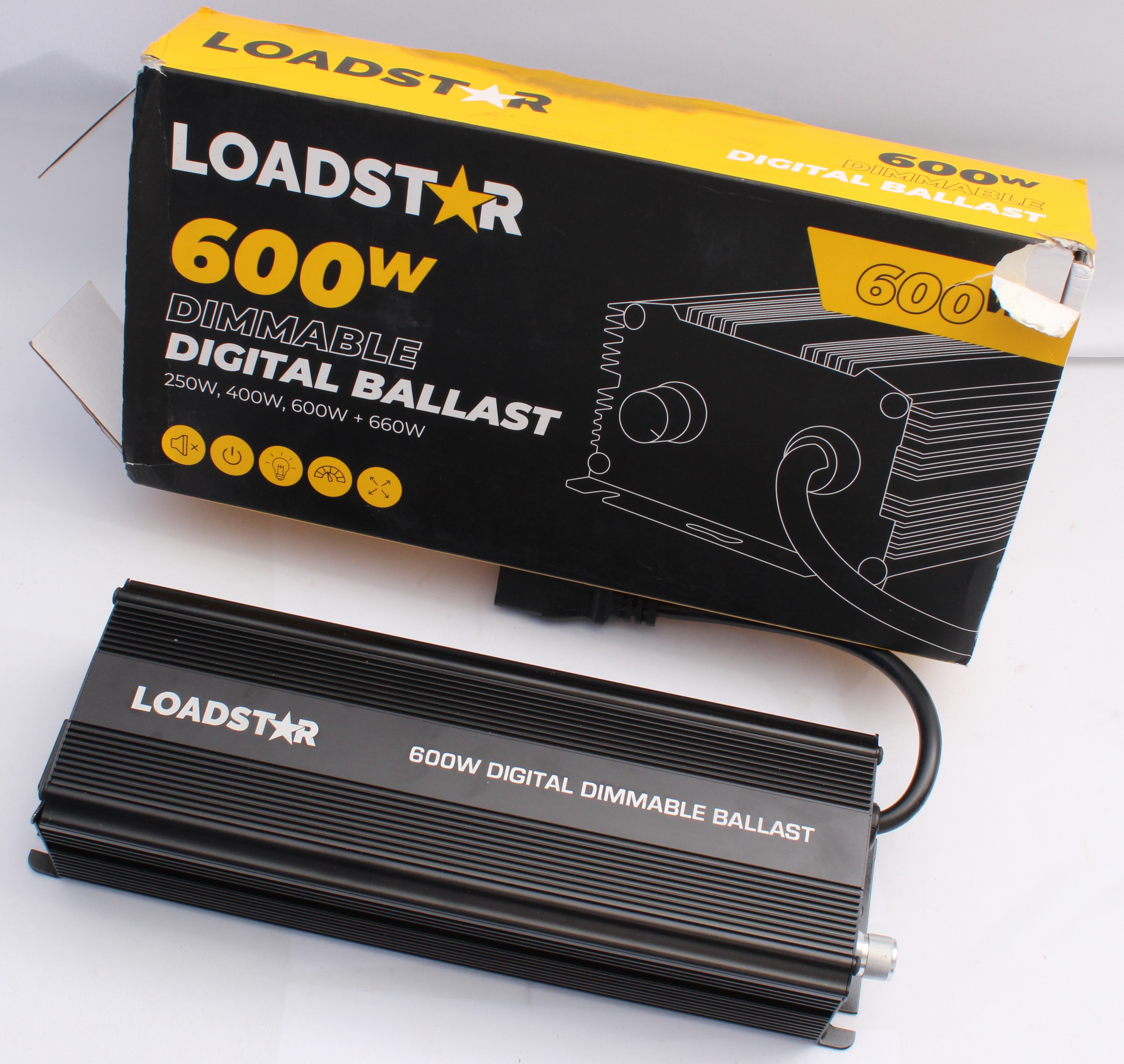 Product photo for Loadstar 600W Dimmable Digital Ballast Hydroponics (NR)
