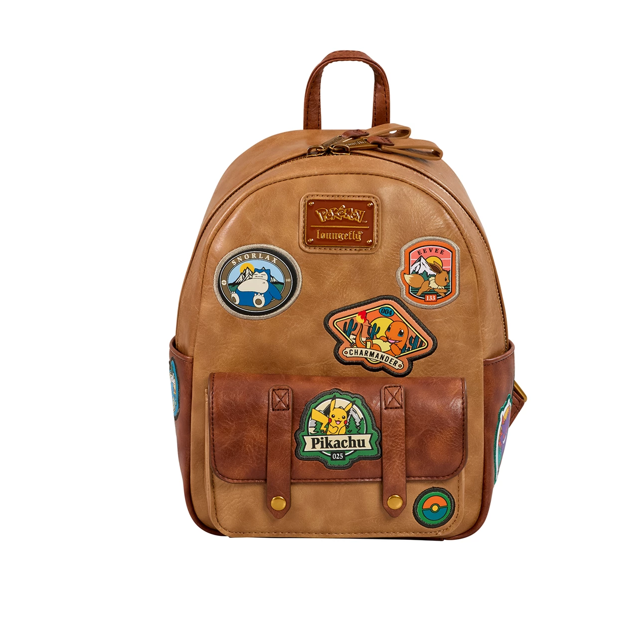 Product photo for Pokemon Camper Patch Loungefly Mini Backpack*Brand New*