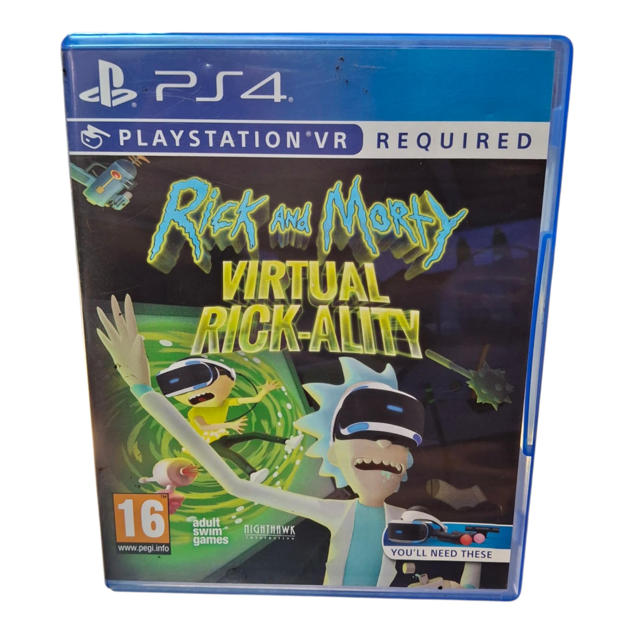 Product photo for Rick and Morty Virtual Rick-Ality (PSVR) - PS4 Game