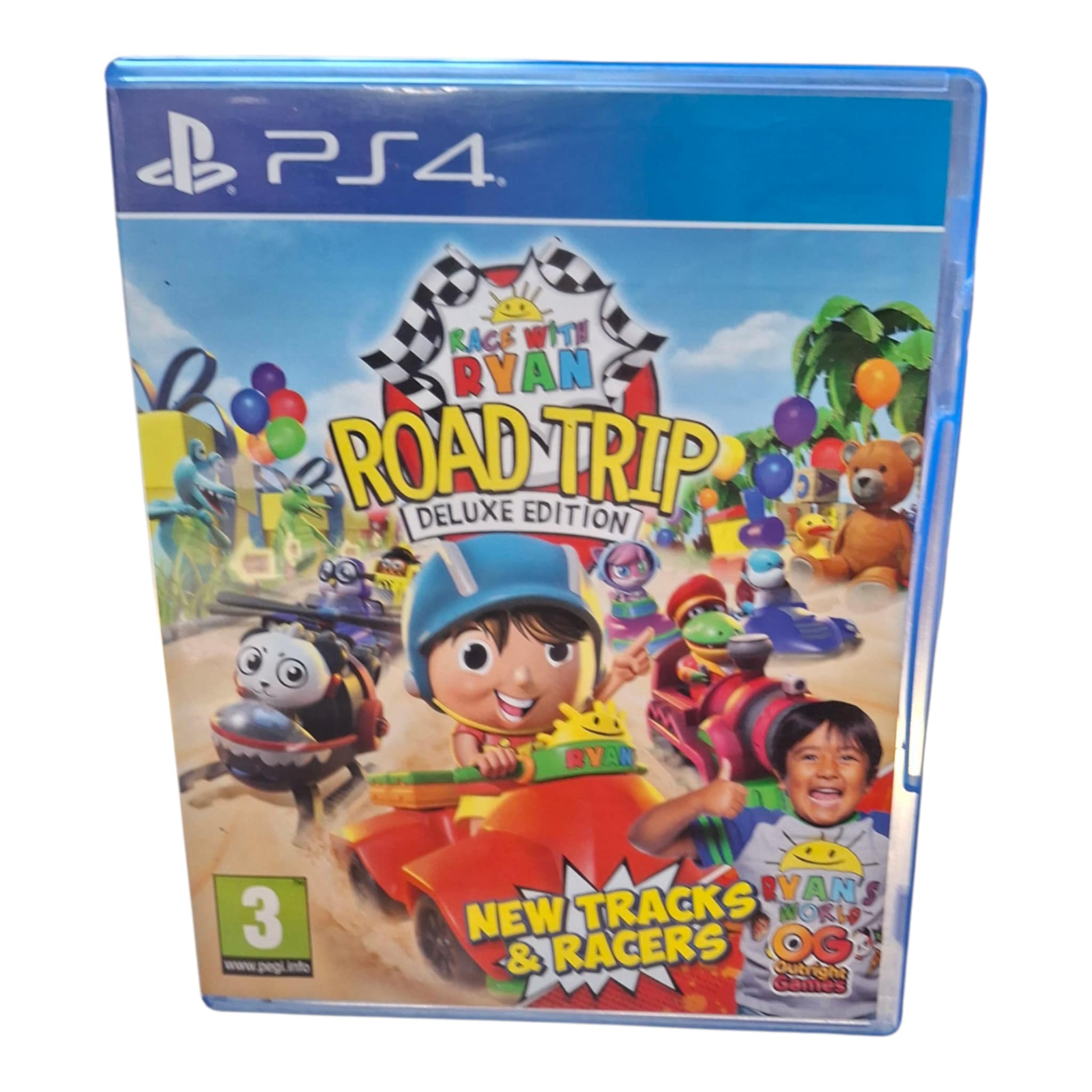 Product photo for Race with Ryan: Road Trip Deluxe Edition - PS4 Game