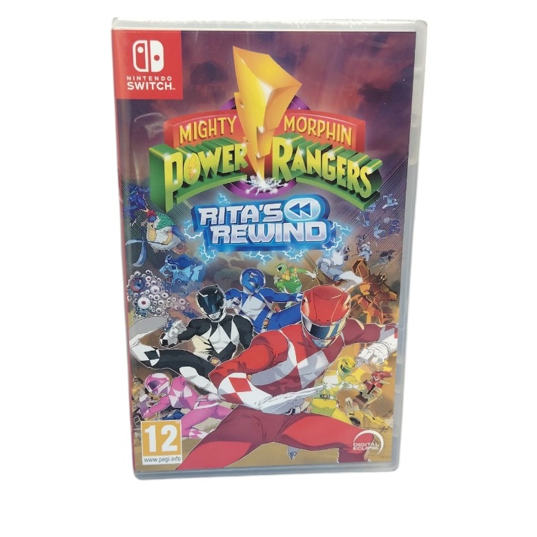 Product photo for Mighty Morphin Power Rangers Rita's Rewind Nintendo Switch (Sealed)