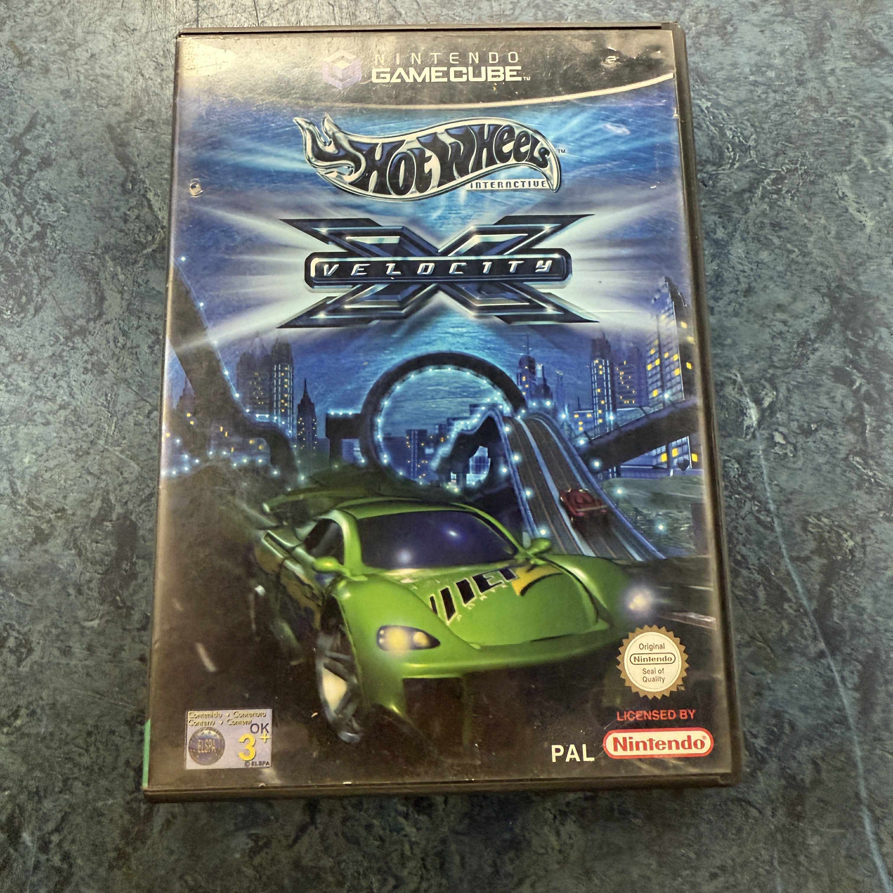 Product photo for Nintendo Hot Wheels Velocity - GameCube Game