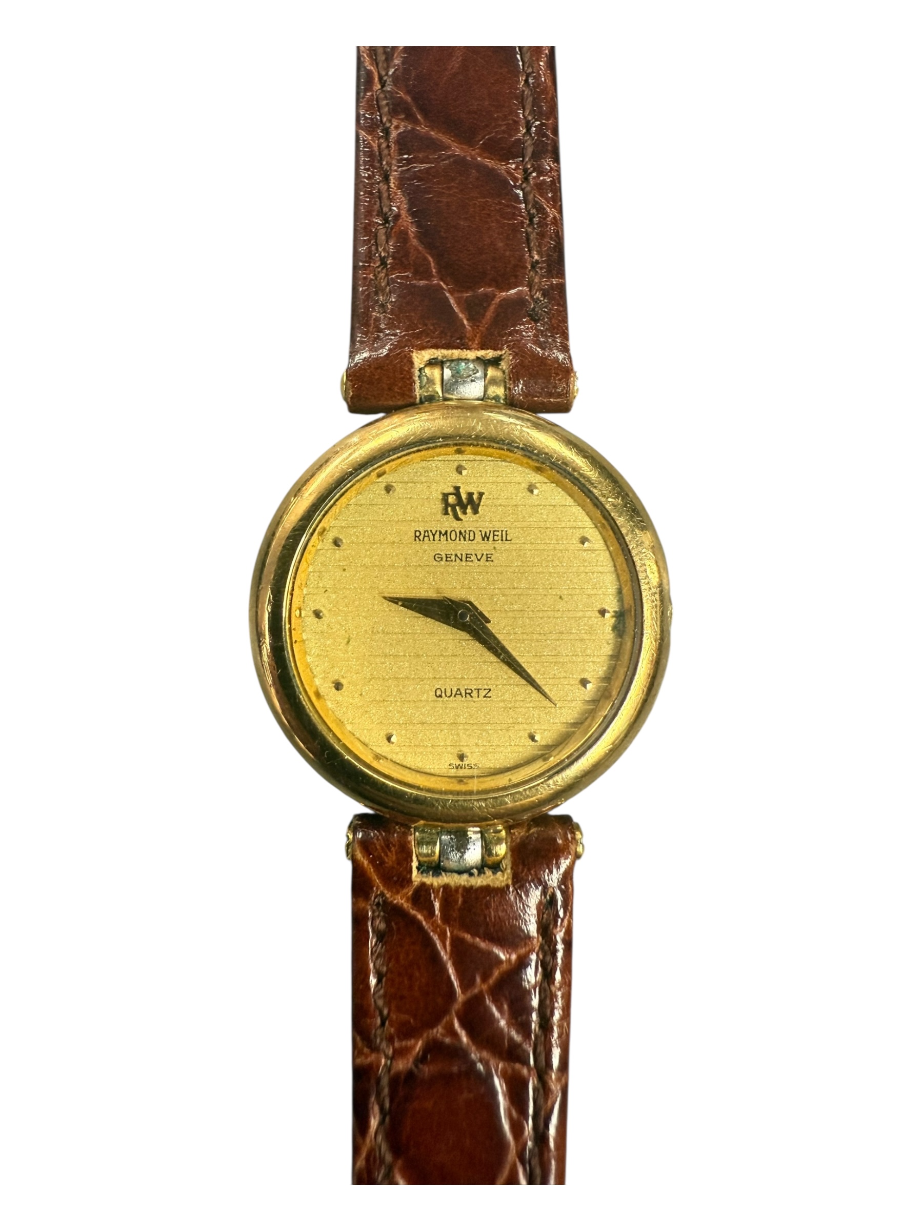 Product photo for Raymond Weil Geneve 18K Gold Electroplated Watch