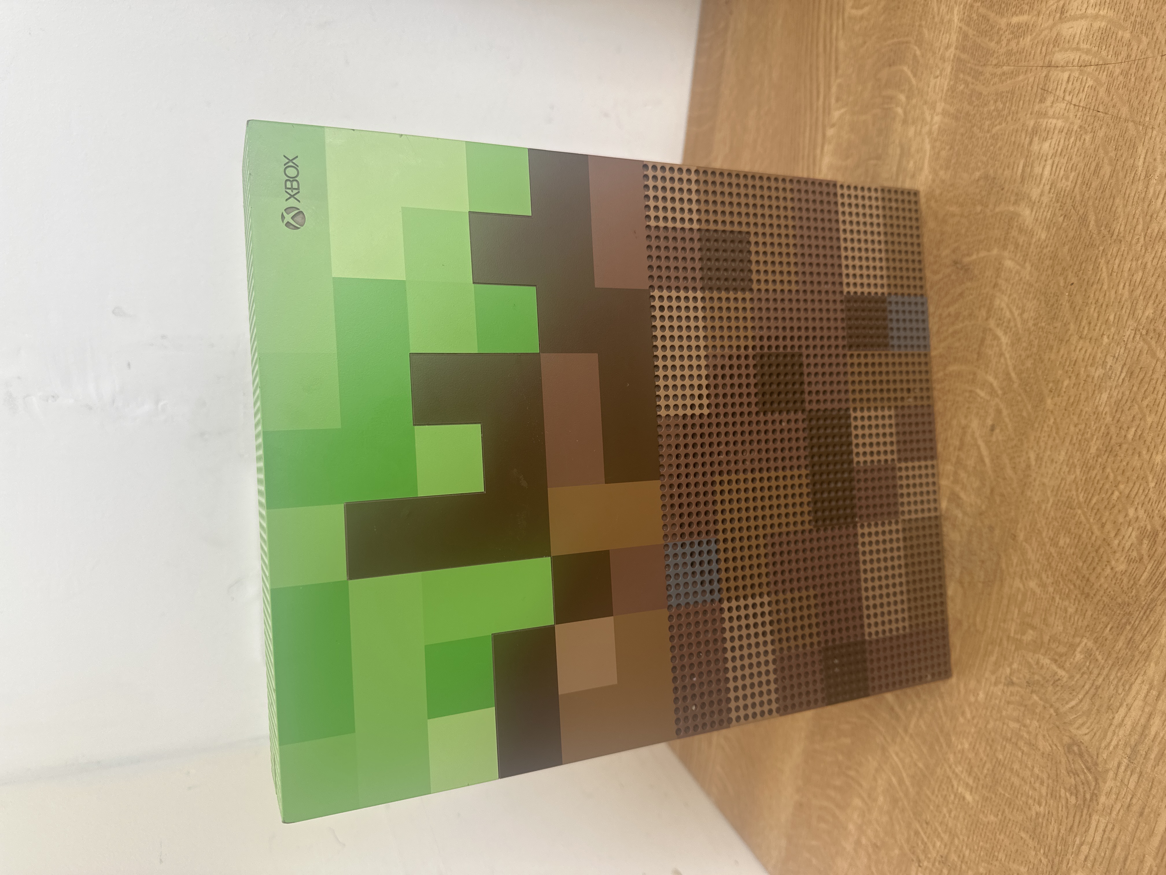 Product photo for Minecraft  xbox one s Minecraft edition read description