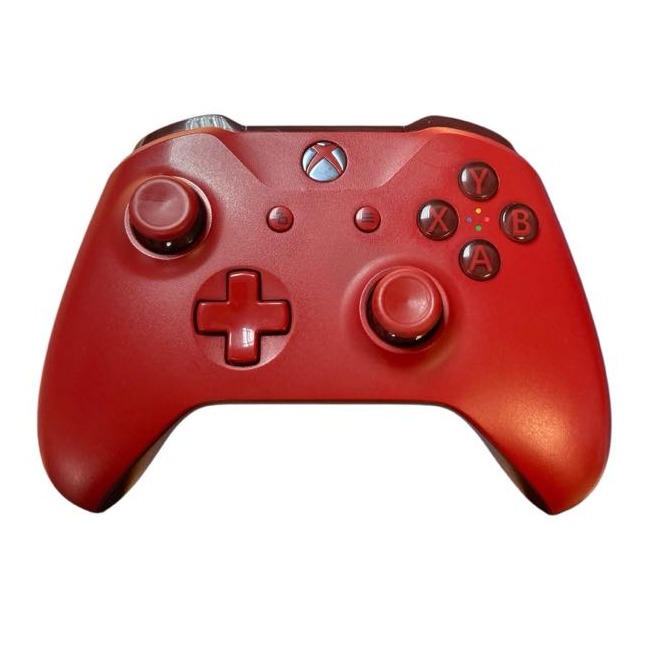 Product photo for Official Xbox One 2016 Red Wireless Controller, B