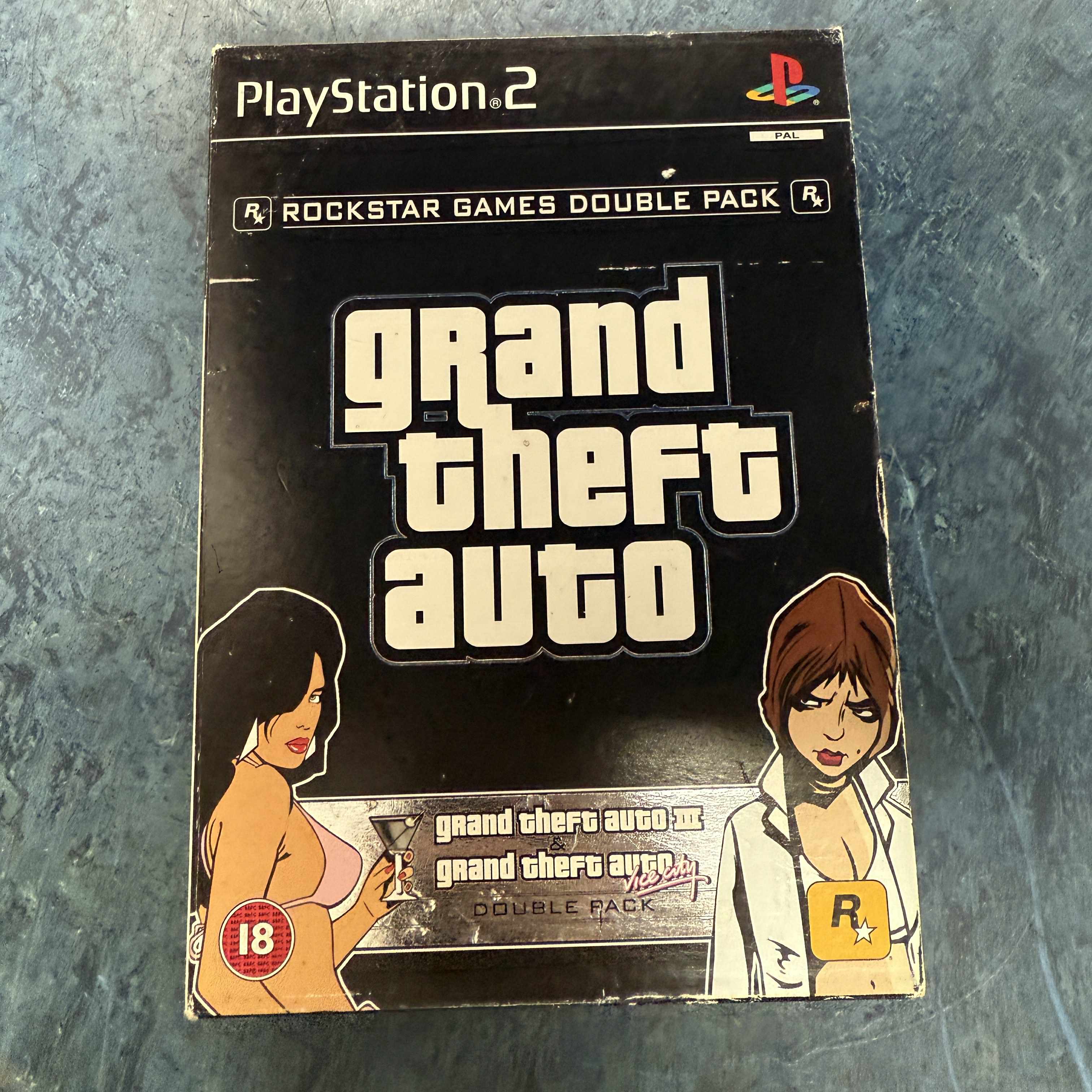 Product photo for Sony Grand Theft Auto Double Pack - PlayStation 2 Game