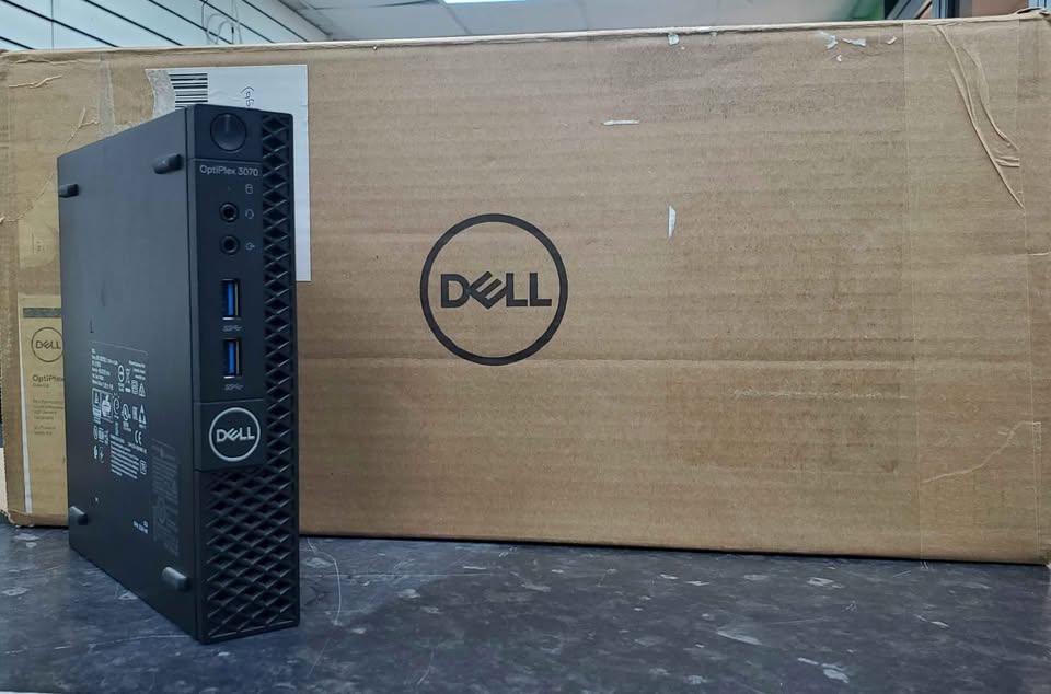 Product photo for Dell Optiplex 3070 Micro PC (Intel Core i3, 32GB RAM, 128GB SSD)