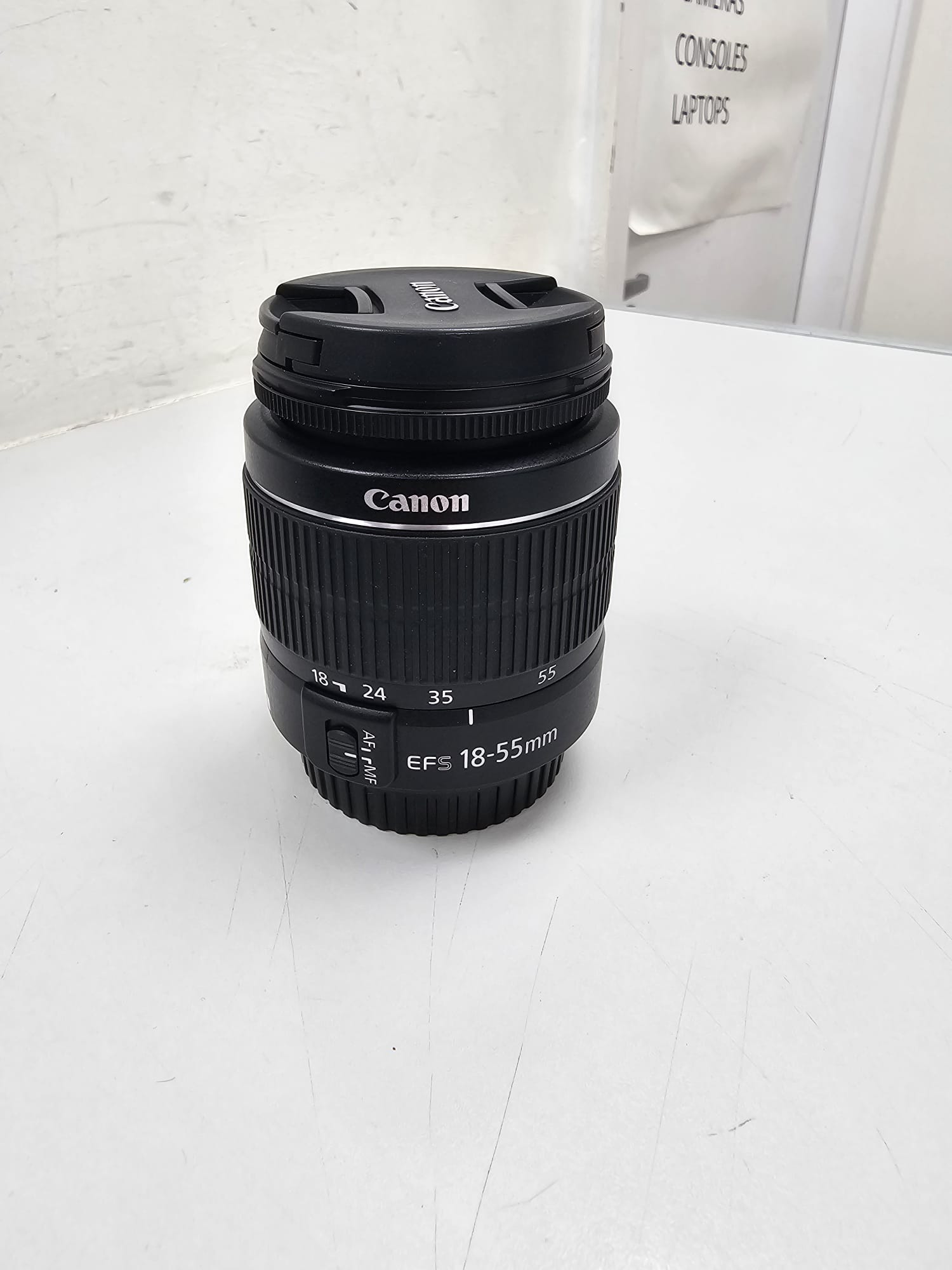 Product photo for Canon EF-S 18-55mm F3.5-5.6 III Auto & Manual Focus Zoom Lens