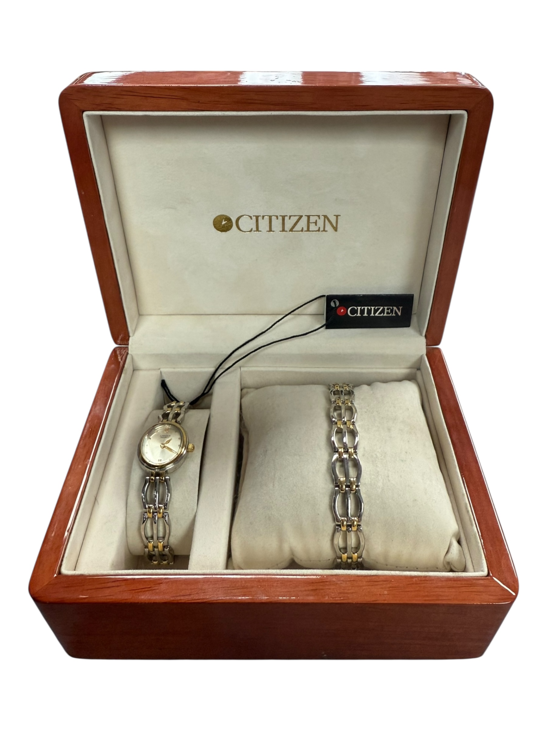 Product photo for Citizen Vintage Ladies Quartz Watch With Matching Bracelet *Sale*
