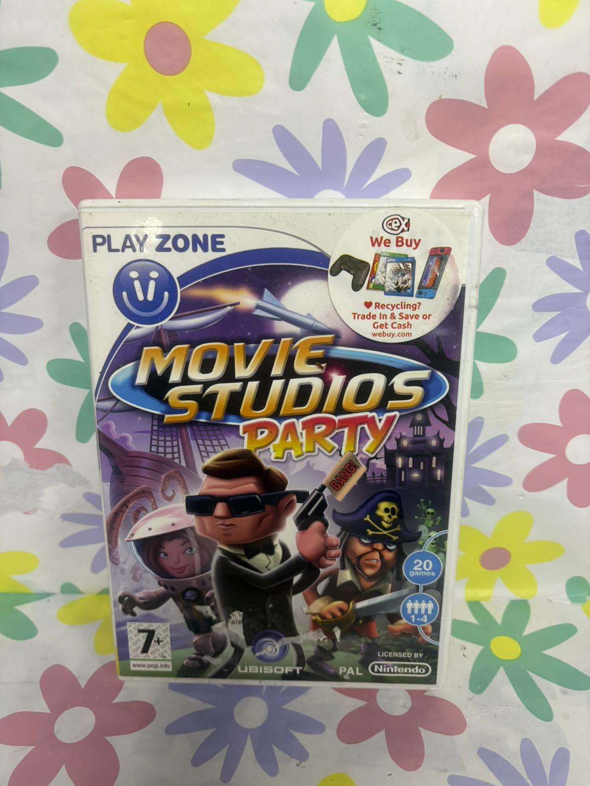 Product photo for MOVIE STUDIOS PARTY FOR WII