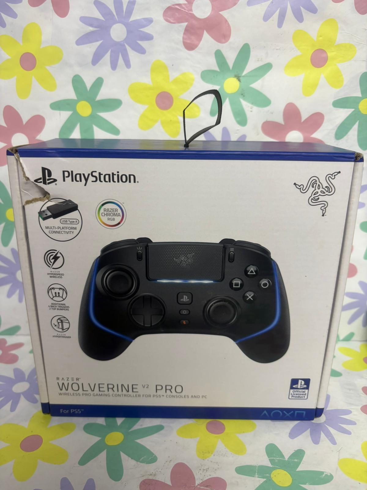 Product photo for PS5 RAZOR WOLVERINE V2 PRO CONTROLLER