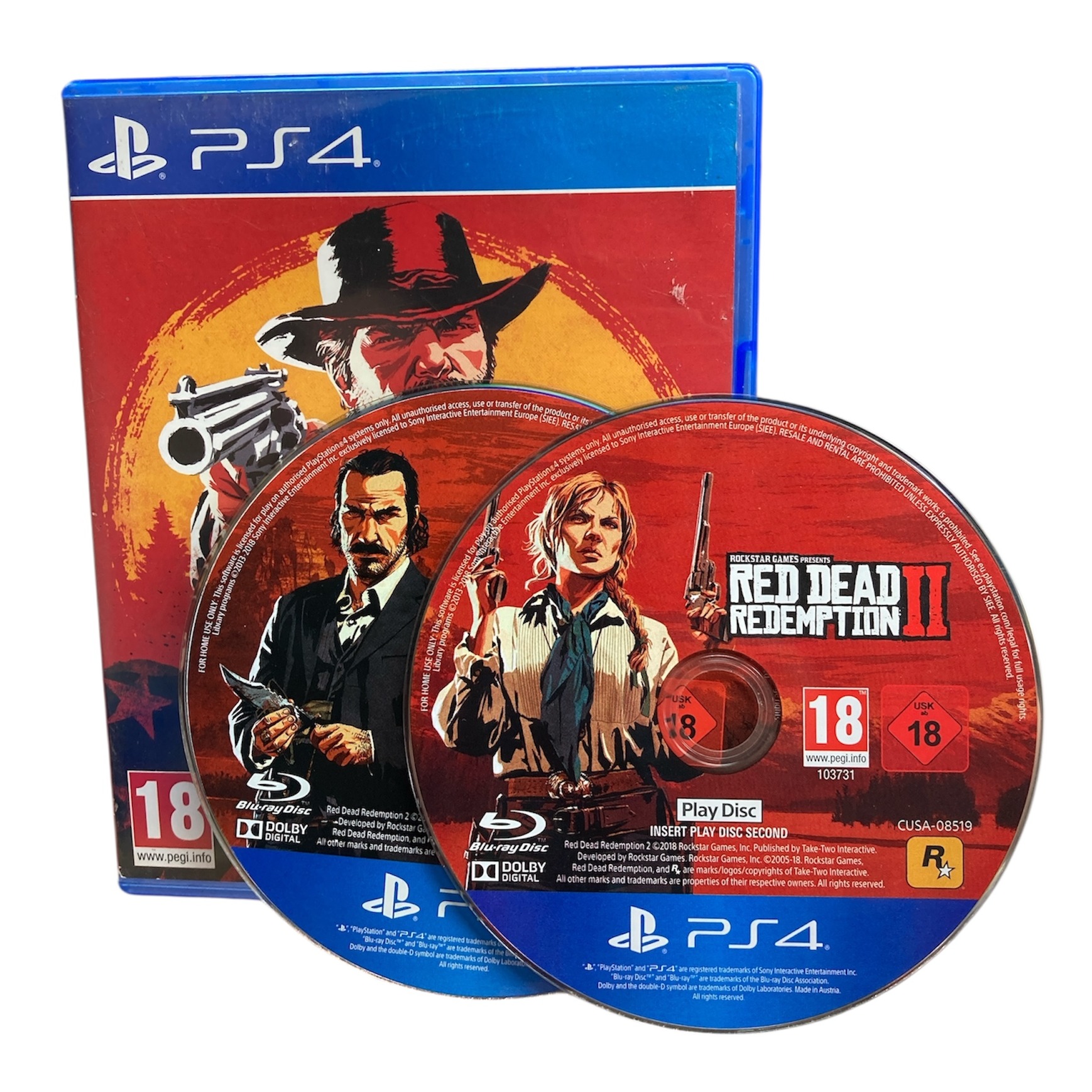 Product photo for Red Dead Redemption II (PS4)