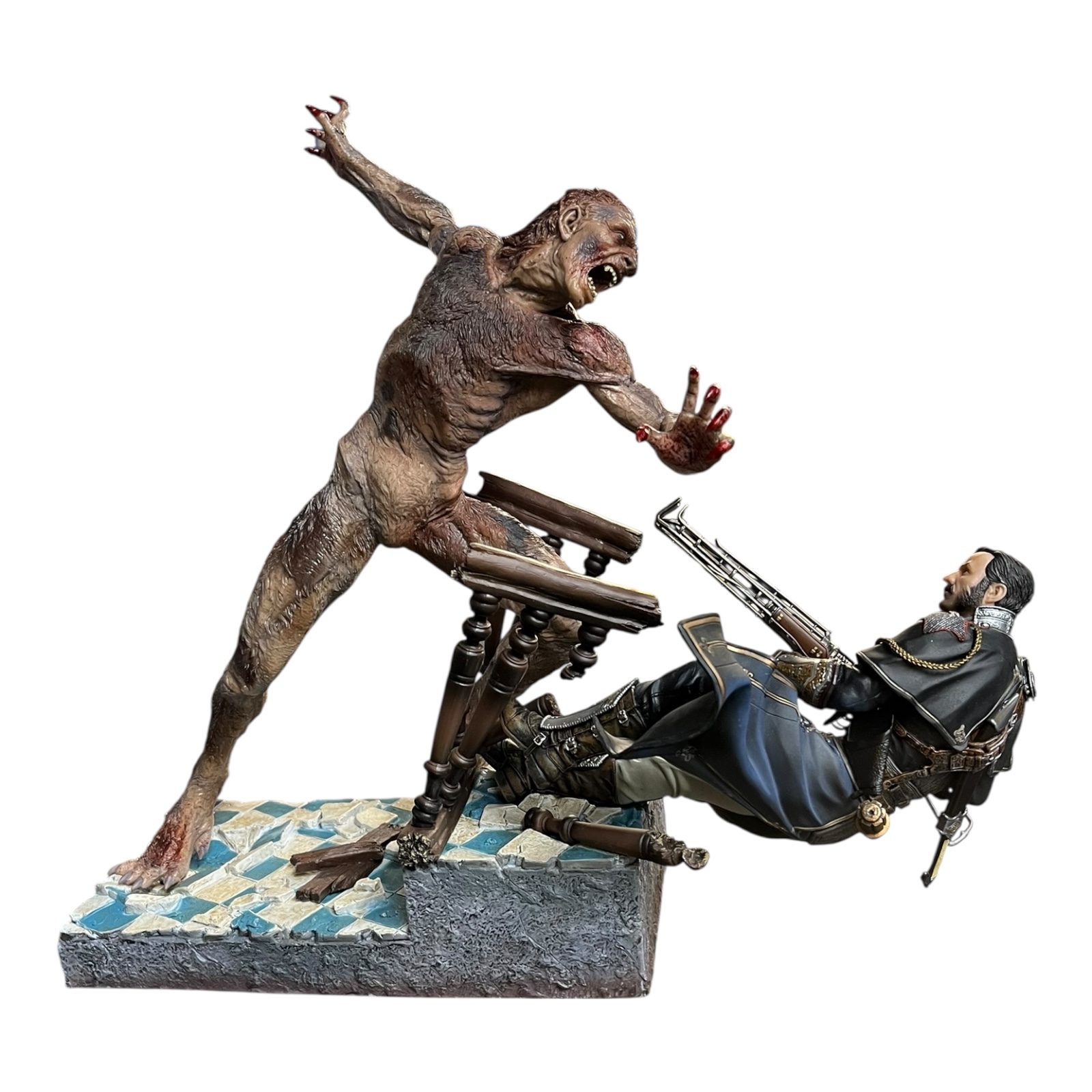 Product photo for The Order: 1886 – Premium Edition “Endless Duel” Statue Only