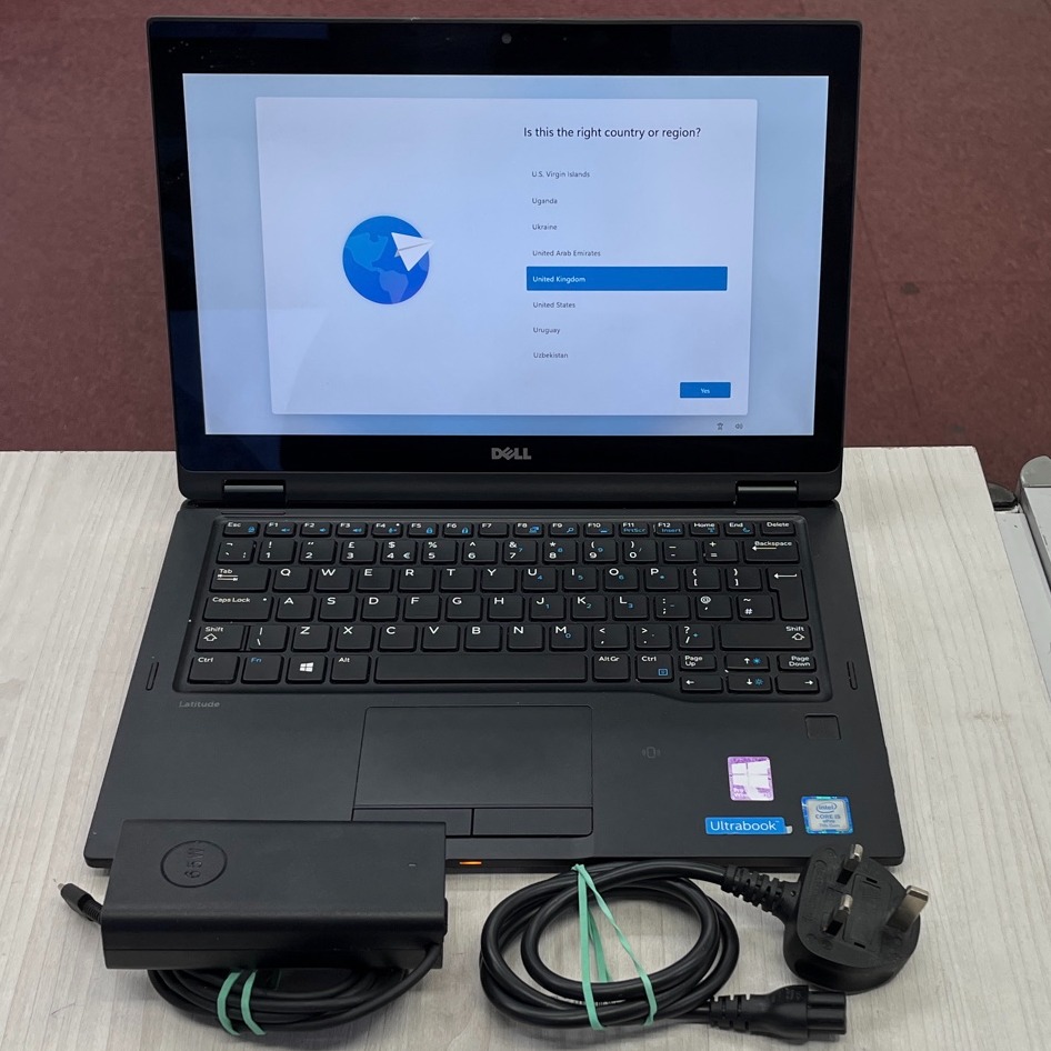 Product photo for Dell Latitude 5289 Touch Screen Laptop