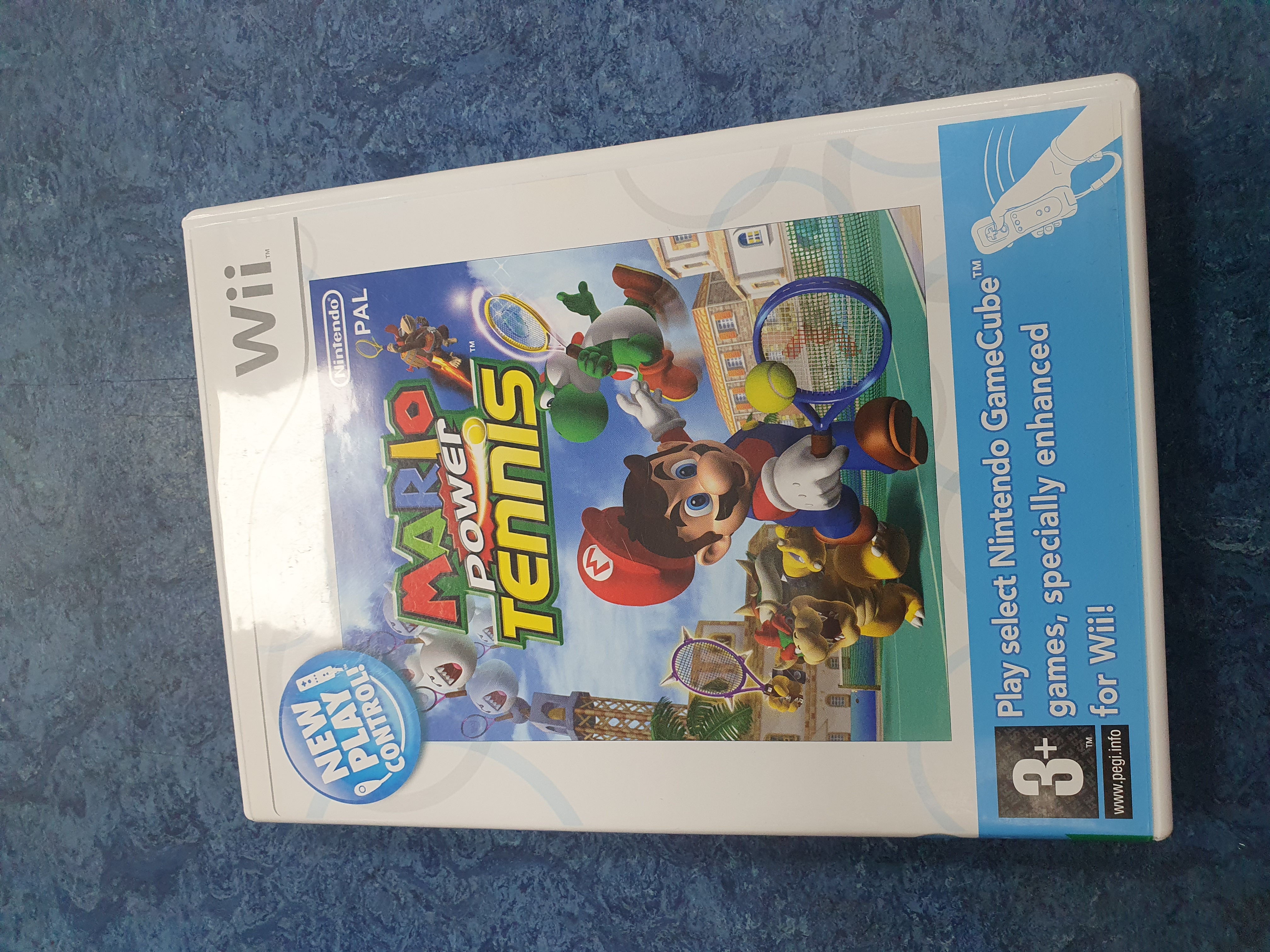 Product photo for Nintendo Wii  Mario Power Tennis (Wii) PEGI 3+ Sport: