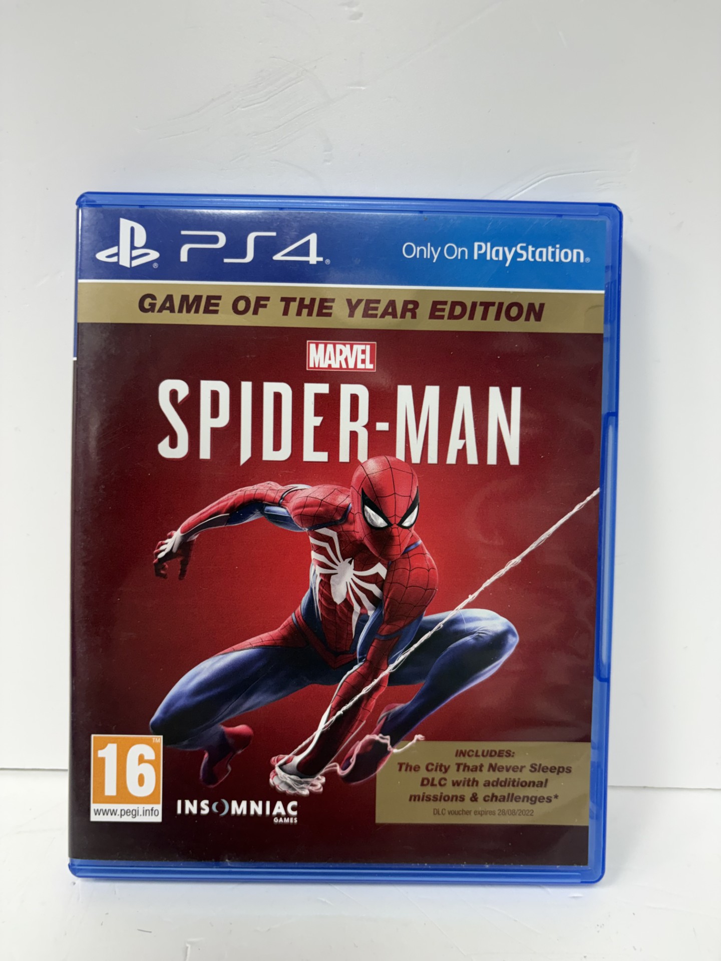 Product photo for SONY SPIDERMAN PS4 GAME