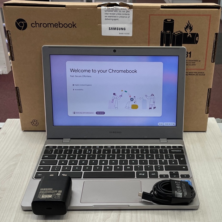 Product photo for Samsung Chromebook