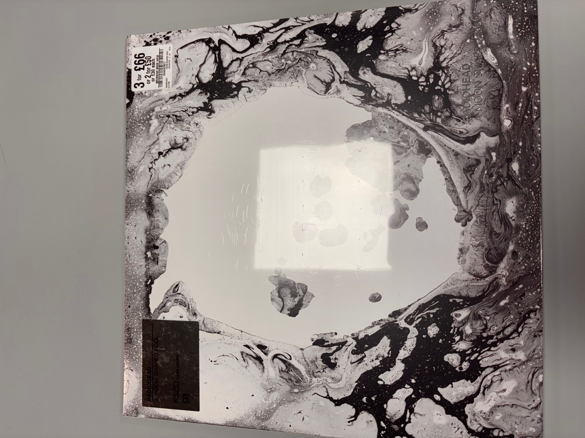 Product photo for radiohead a moon shaped pool