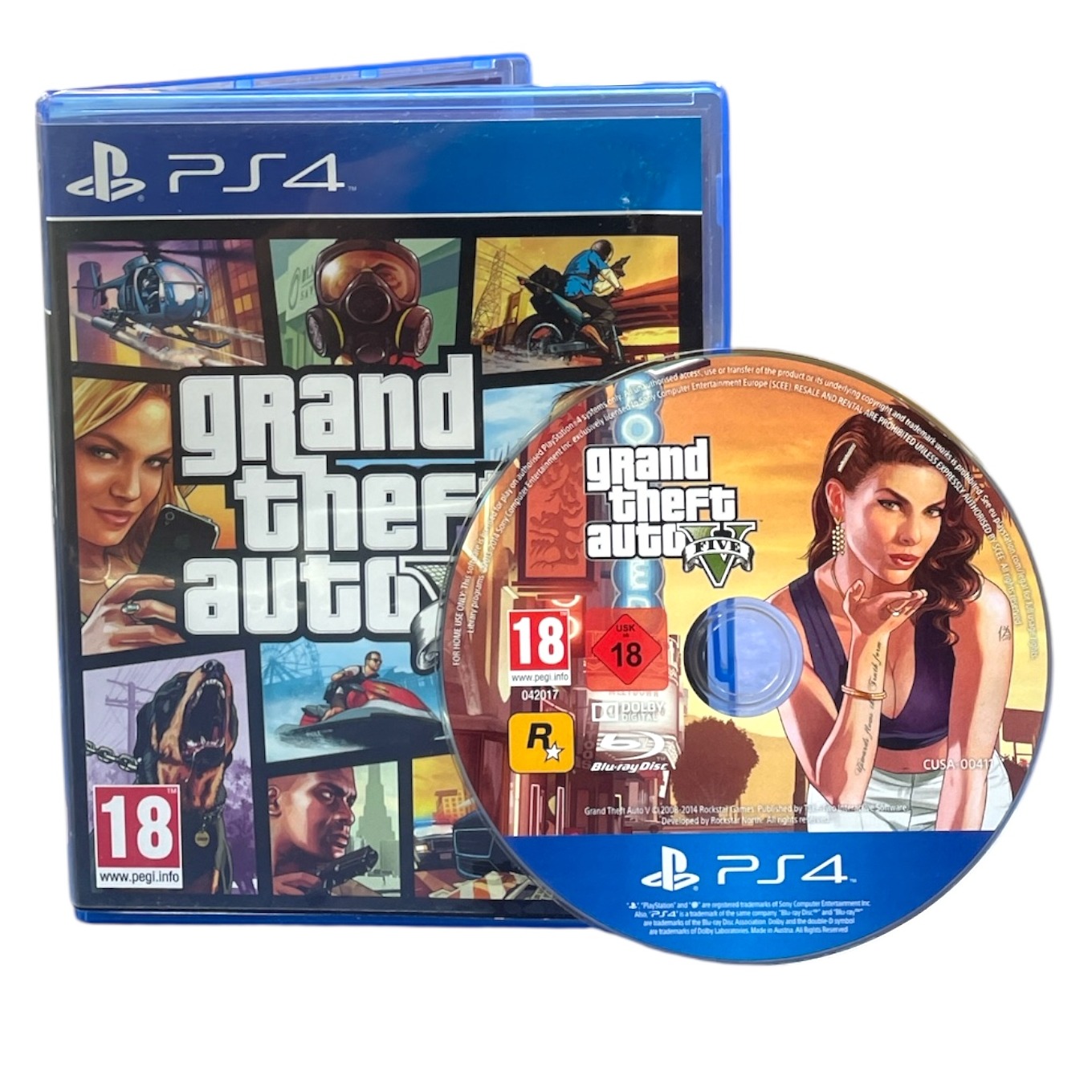 Product photo for GTA V FIVE PS4 Game